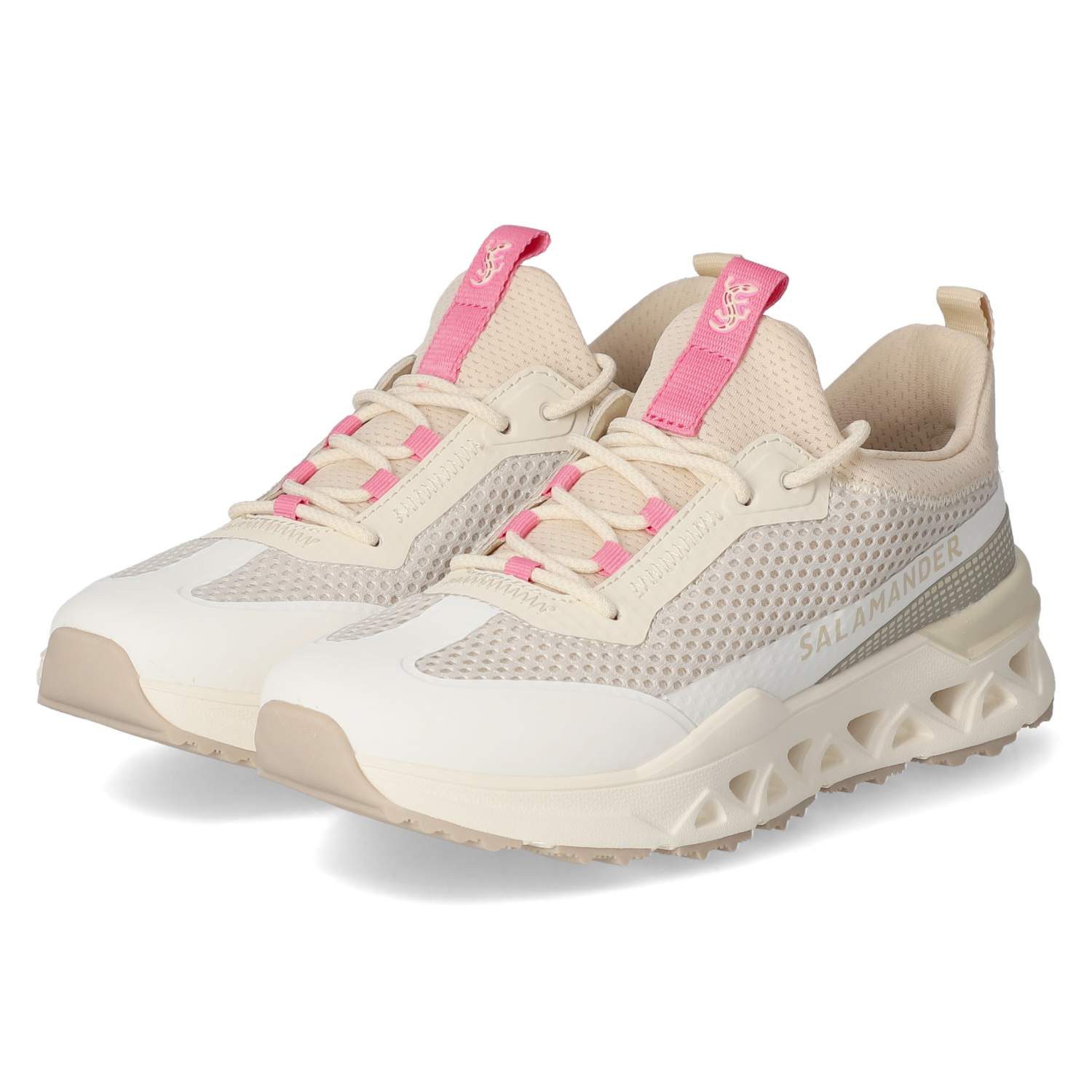 Salamander Salamander F31ARR606969-5281 Damen Textil & Synthetik beige Schnürschuh