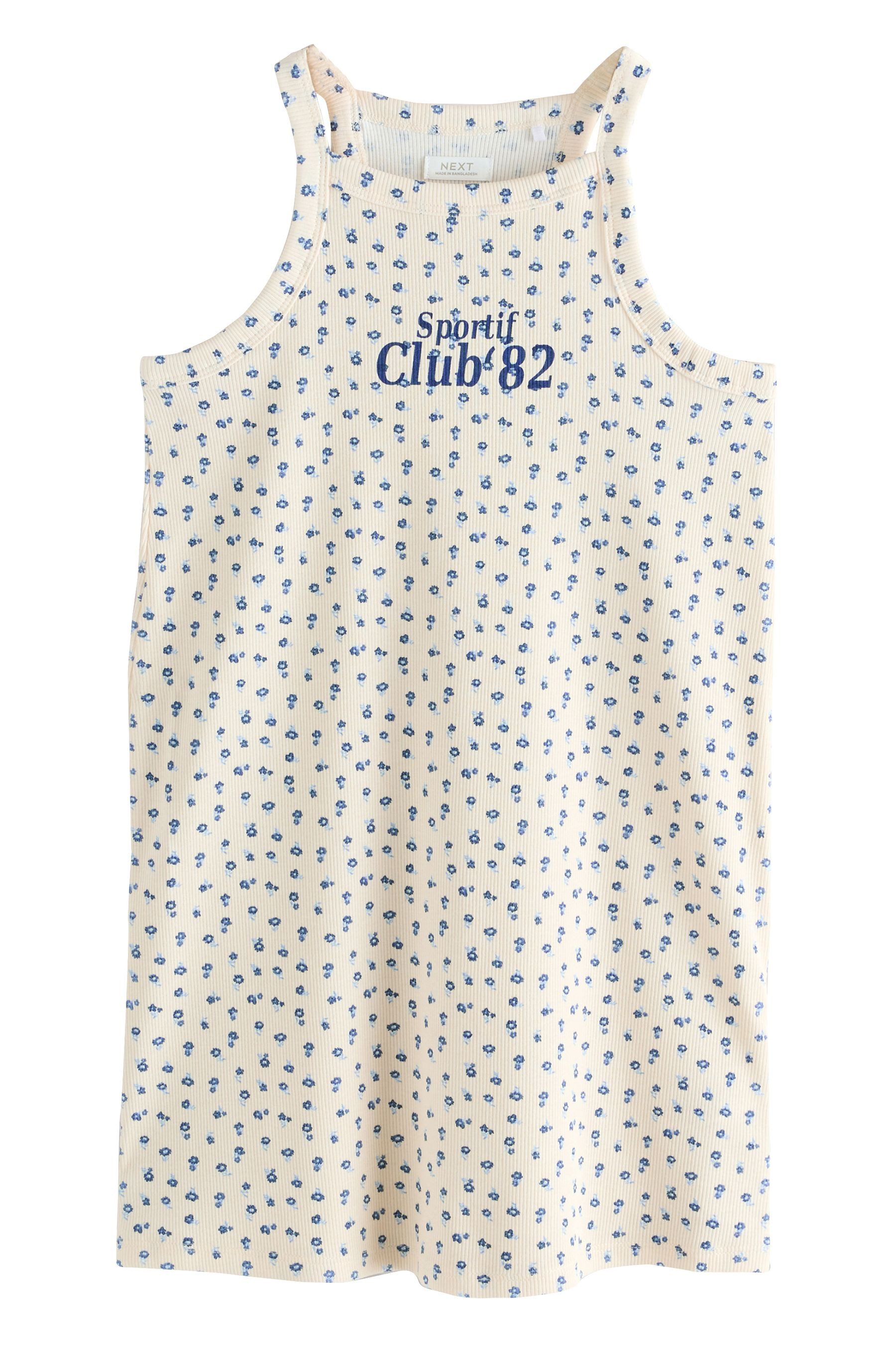 Next Jerseykleid Geripptes Racerback-Kleid (1-tlg) günstig online kaufen