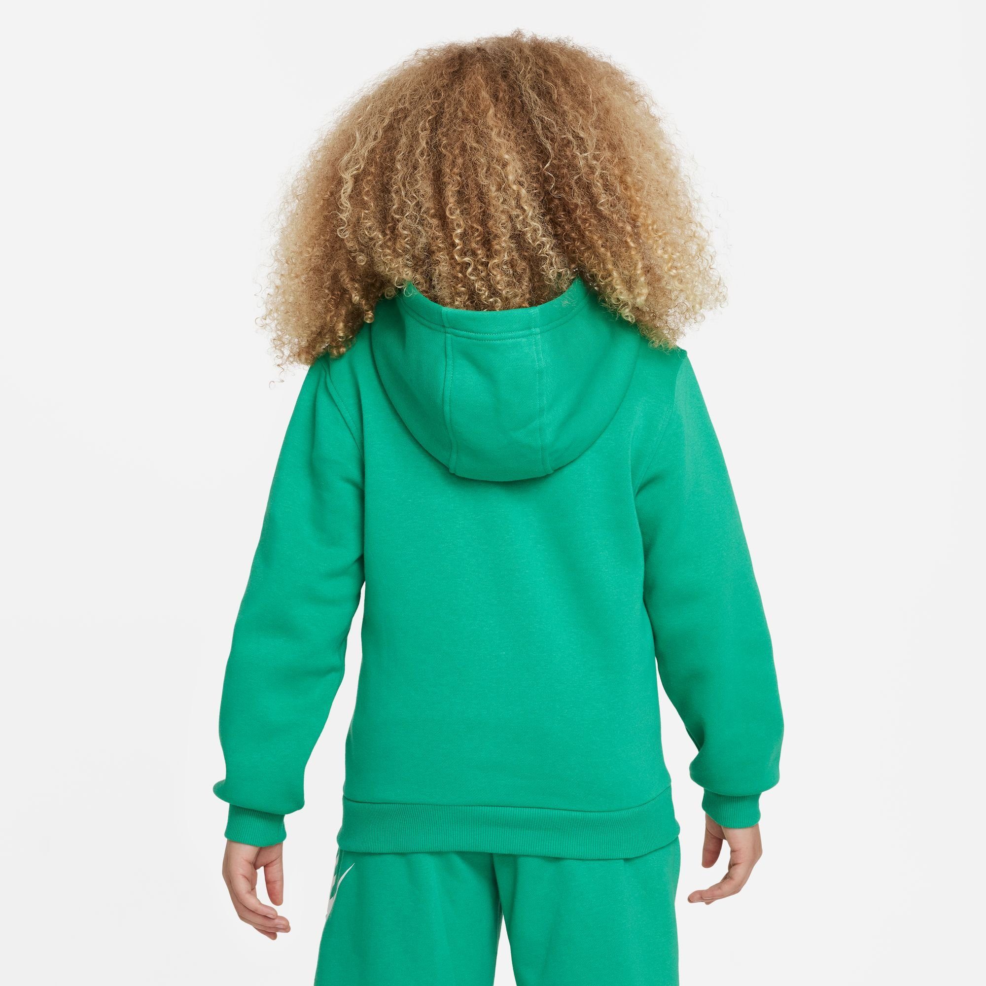 Kapuzensweatjacke HOODIE BIG CLUB GREEN/WHITE FLEECE STADIUM Sportswear Nike FULL-ZIP KIDS'