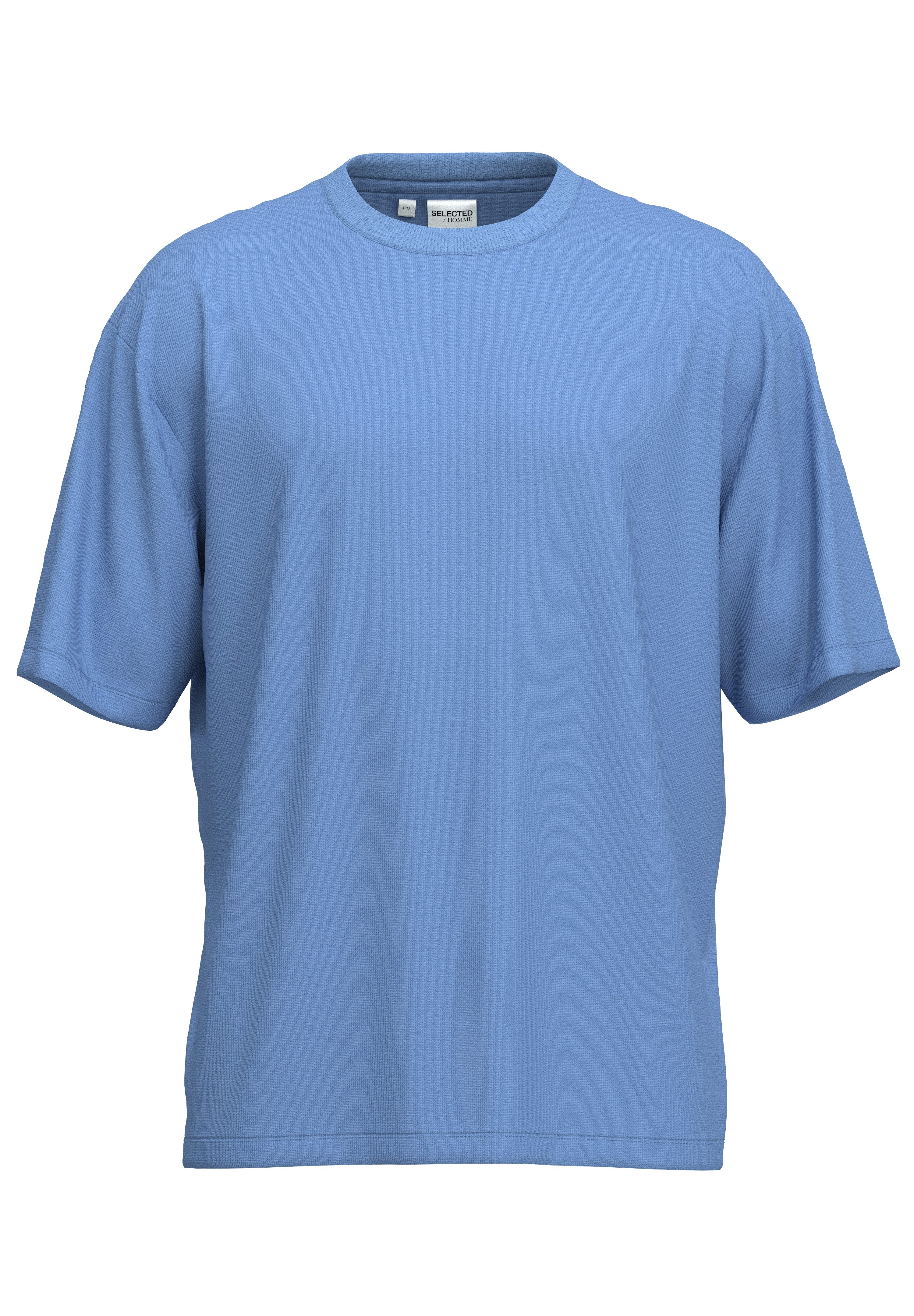 SELECTED HOMME Rundhalsshirt SLHLOOSEOSCAR SS O-NECK günstig online kaufen