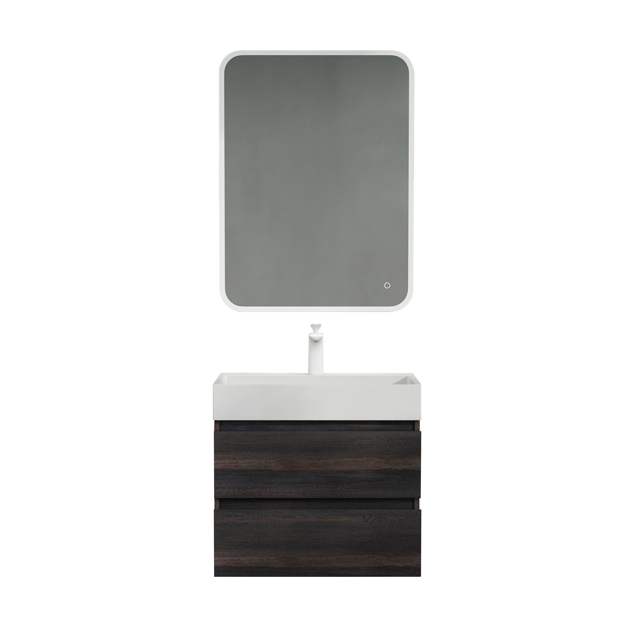 doporro Badmöbel-Set Badmöbel-set Verona Waschbecken-Unterschrank Wandmonta günstig online kaufen
