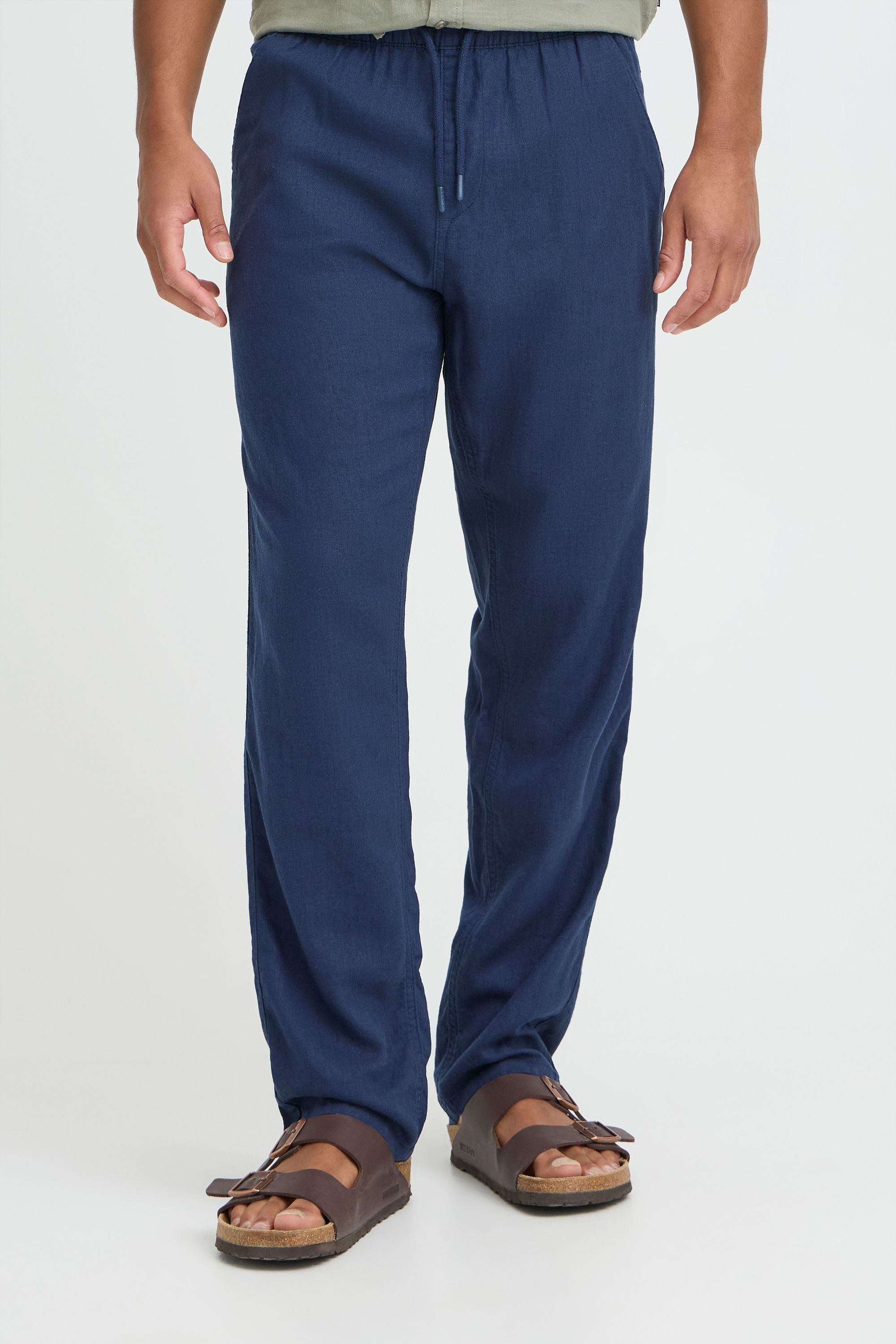 Blend Leinenhose BHLikas Stylische Chino-Leinenhose mit elastischem Bund günstig online kaufen