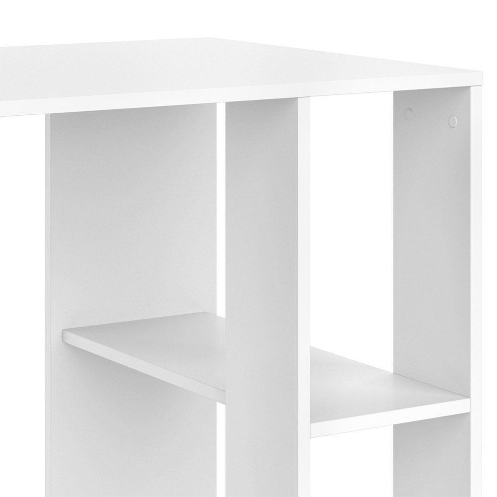 Vicco PC-Tisch Weiß Schreibtisch Bürotisch Arbeitstisch ARIAN