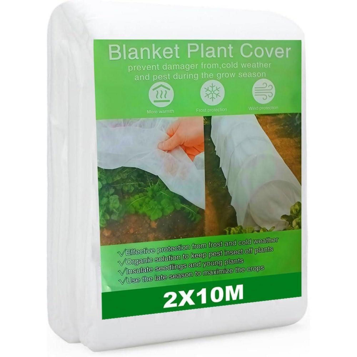 LuxusKollektion Gartenvlies Gartenvlies 2x10M Frostschutz