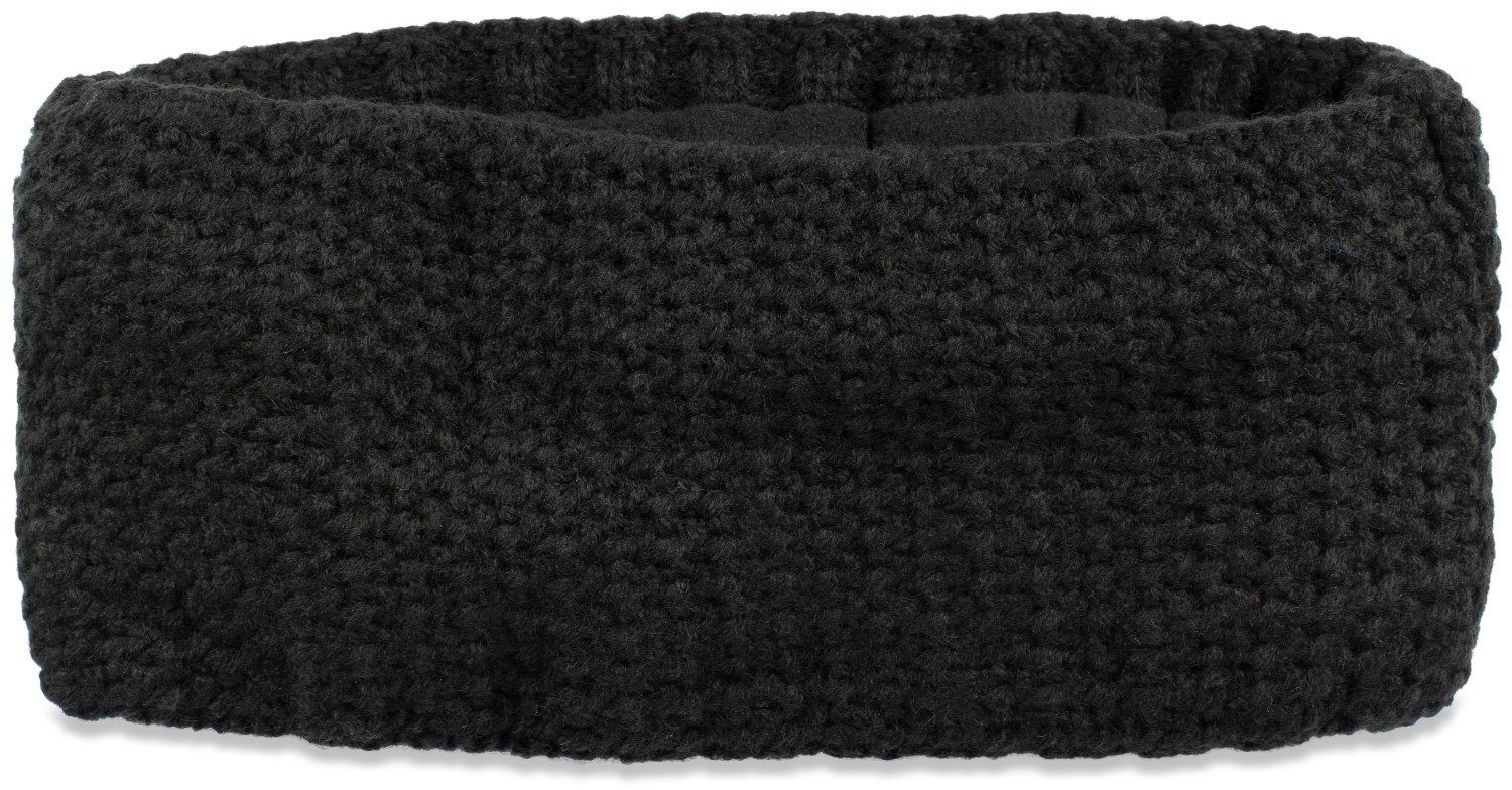 styleBREAKER Stirnband Einfarbiges Stirnband in feiner Häkel Optik (1-St)