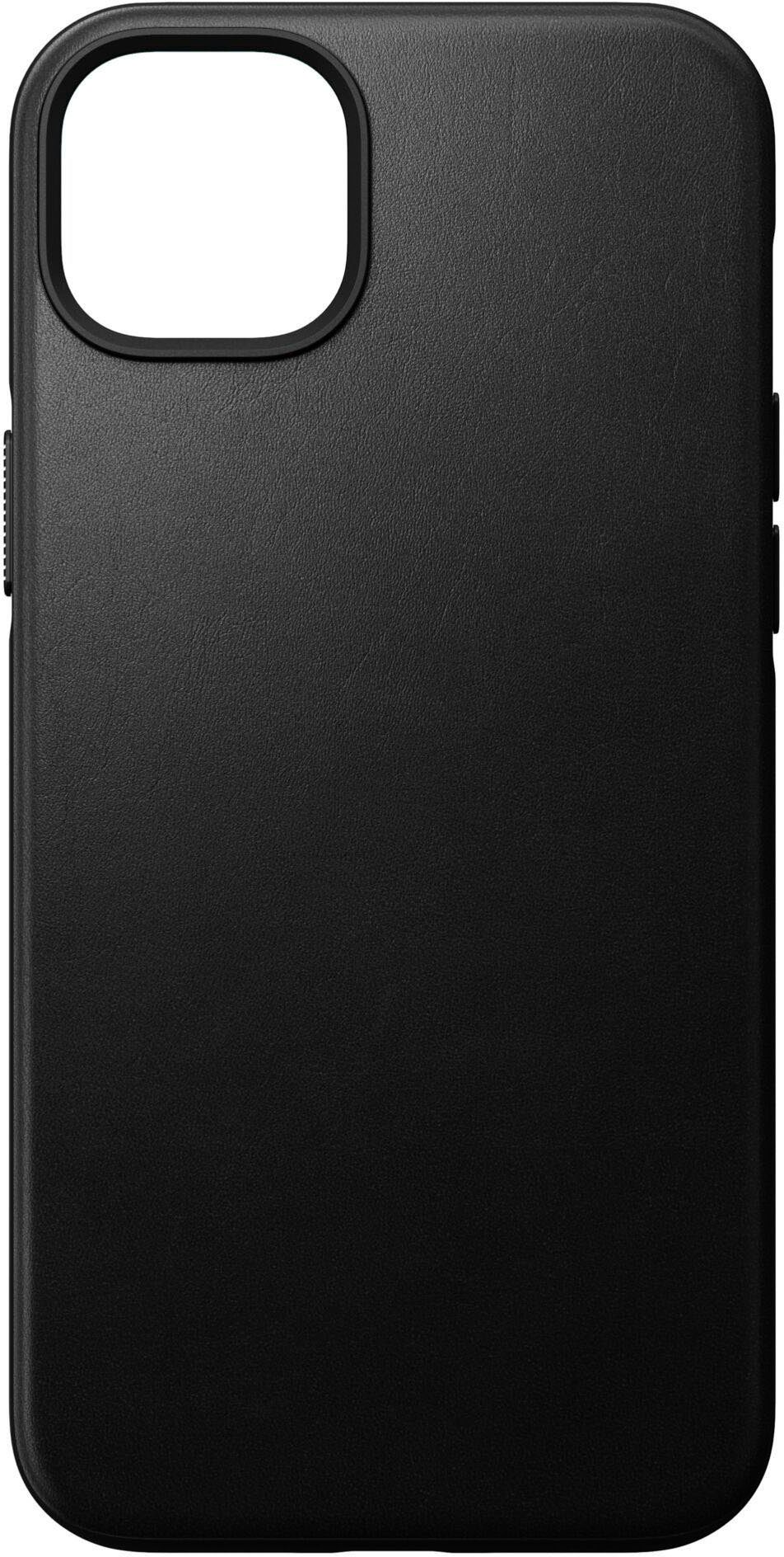 Nomad Handyhülle Modern Leather Case iPhone 14 Max, Polycarbonat und hochwertigem Echtleder