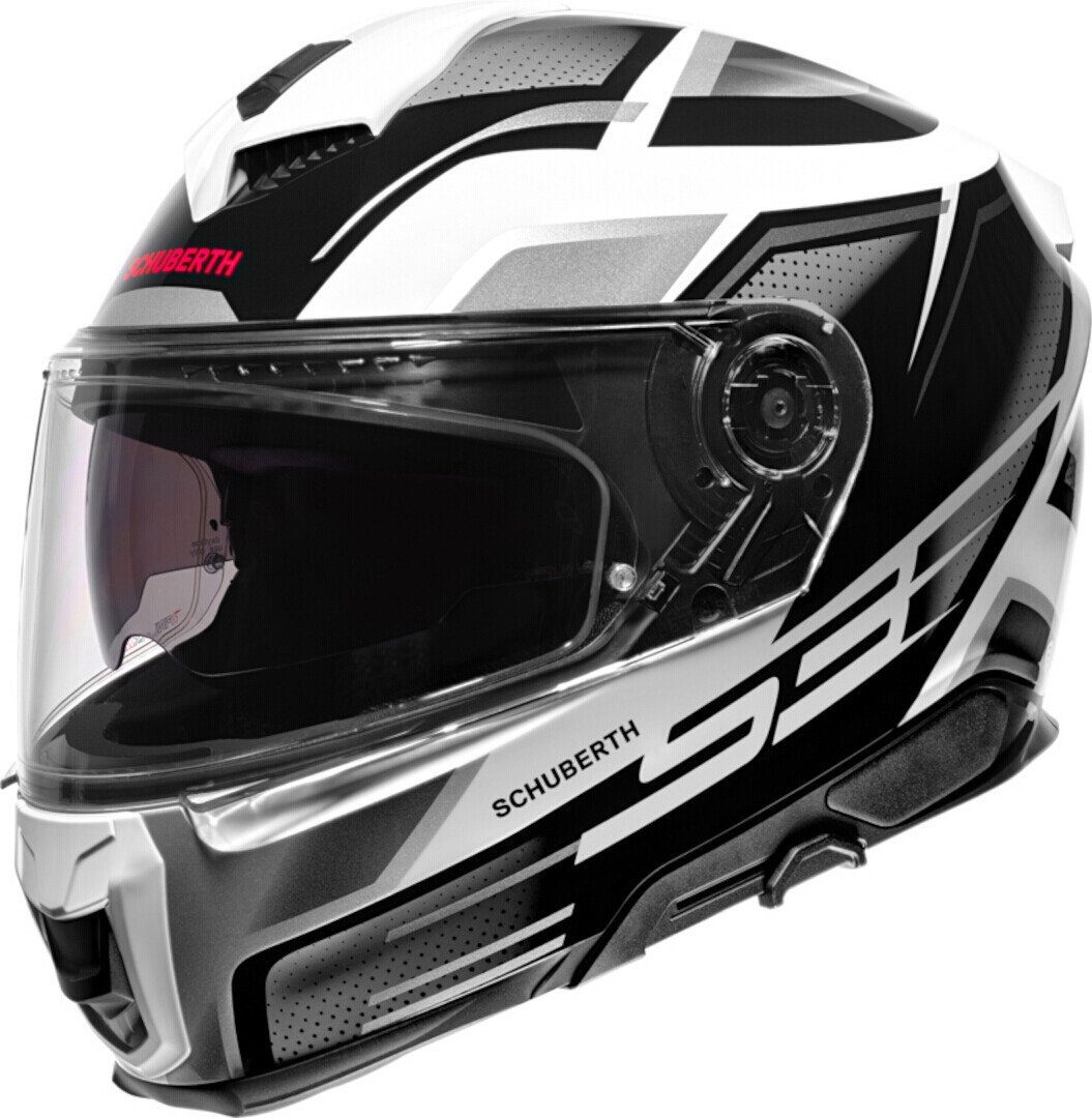 Schuberth Motorradhelm S3 Storm Helm, vorbereitet für Kommunikationssystem,integriertes Sonnenvisier
