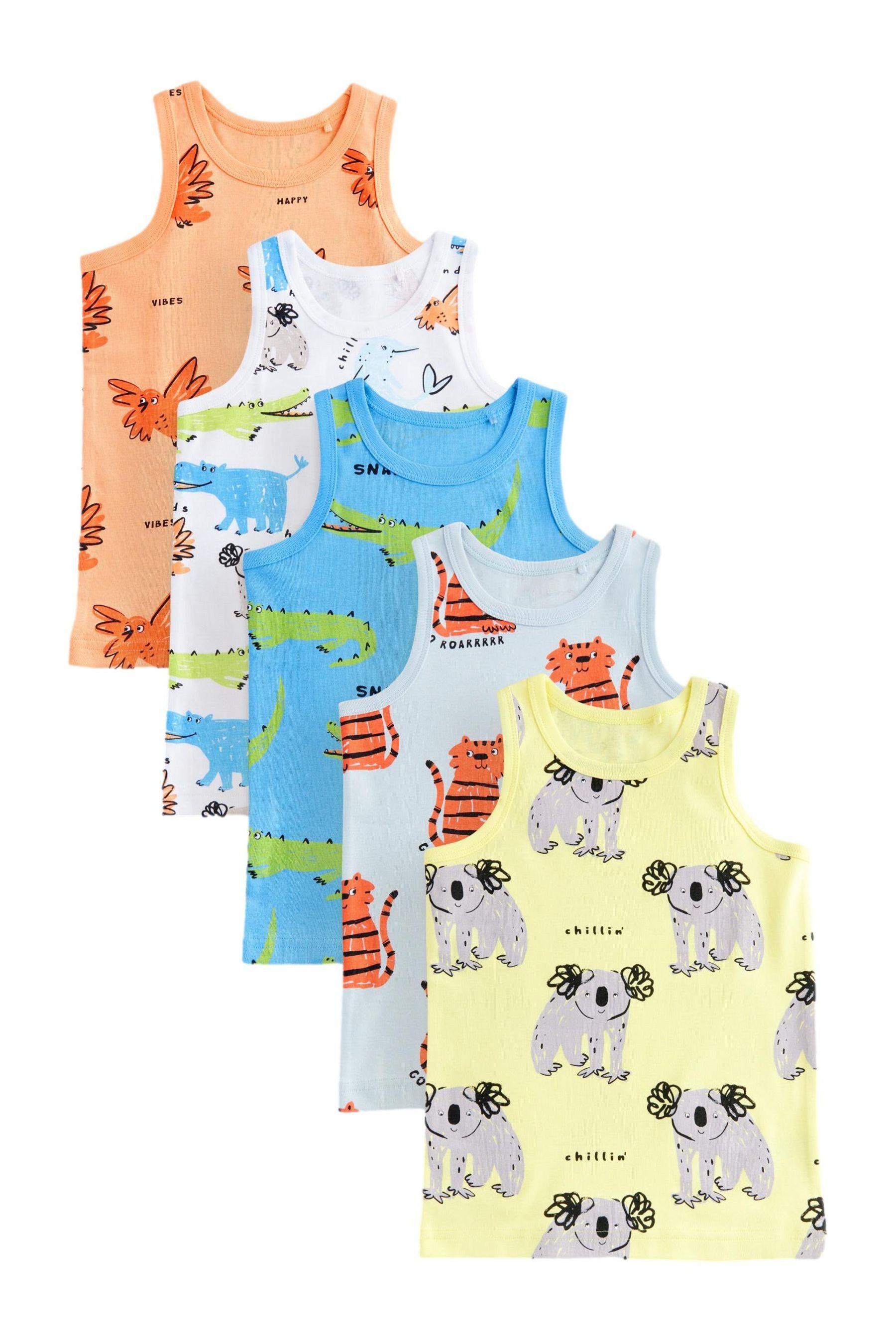 Next Trägertop Trägerhemden im 5er-Pack (5-tlg)