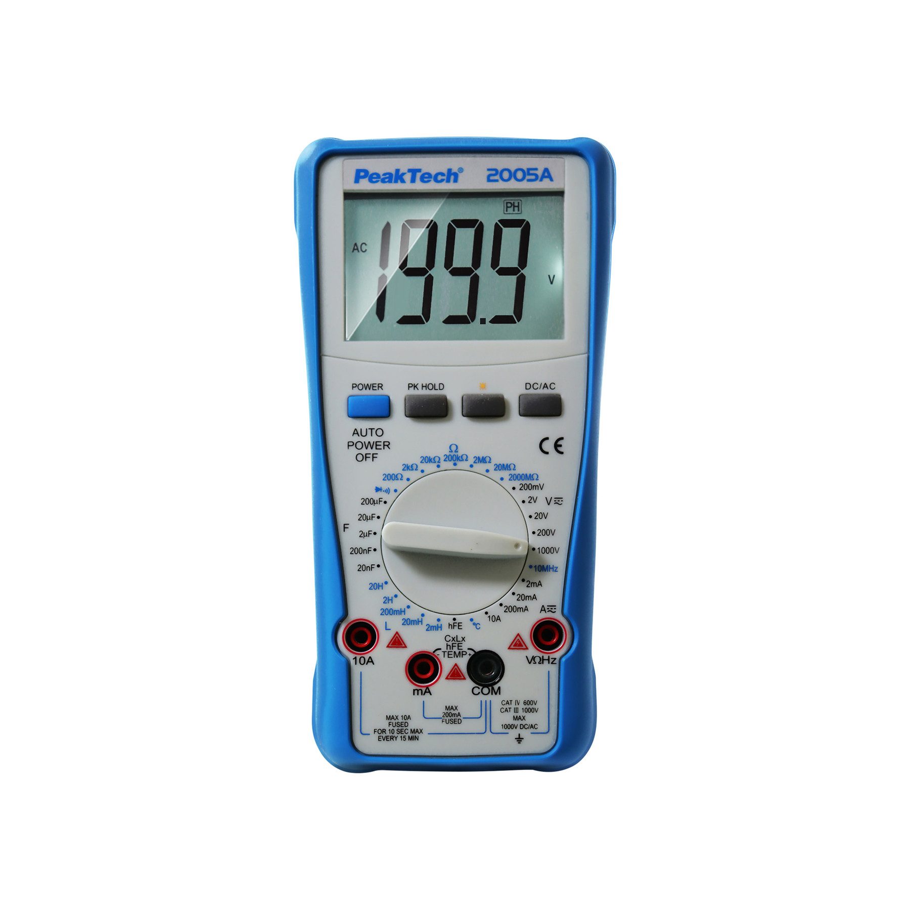 PeakTech Multimeter PEAKTECH Multimeter, P 2005 A