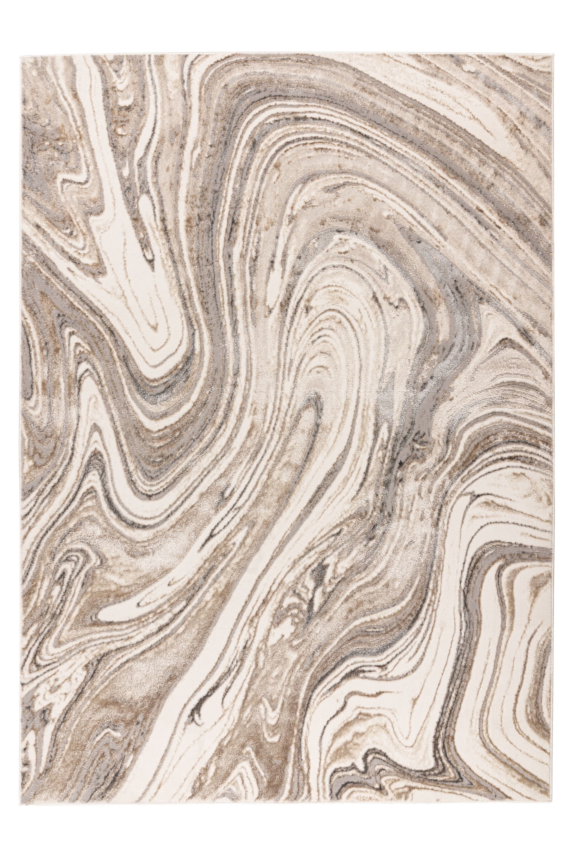 Kayoom Teppich Chalk 125, rechteckig, Höhe: 11 mm, Kurzflor, Wohnzimmer