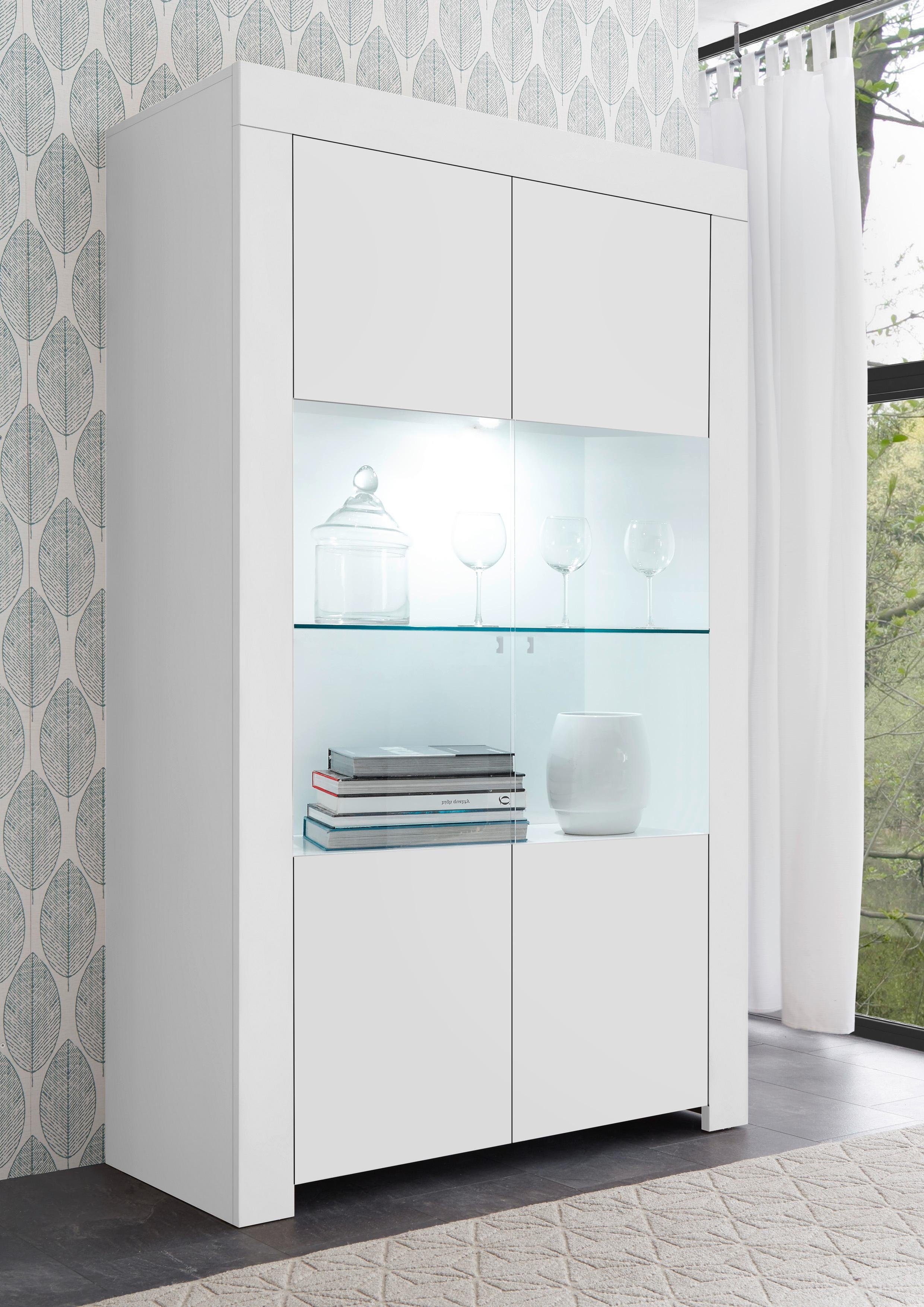 INOSIGN Vitrine "Firenze, Stauraumvitrine" Höhe 186 cm günstig online kaufen