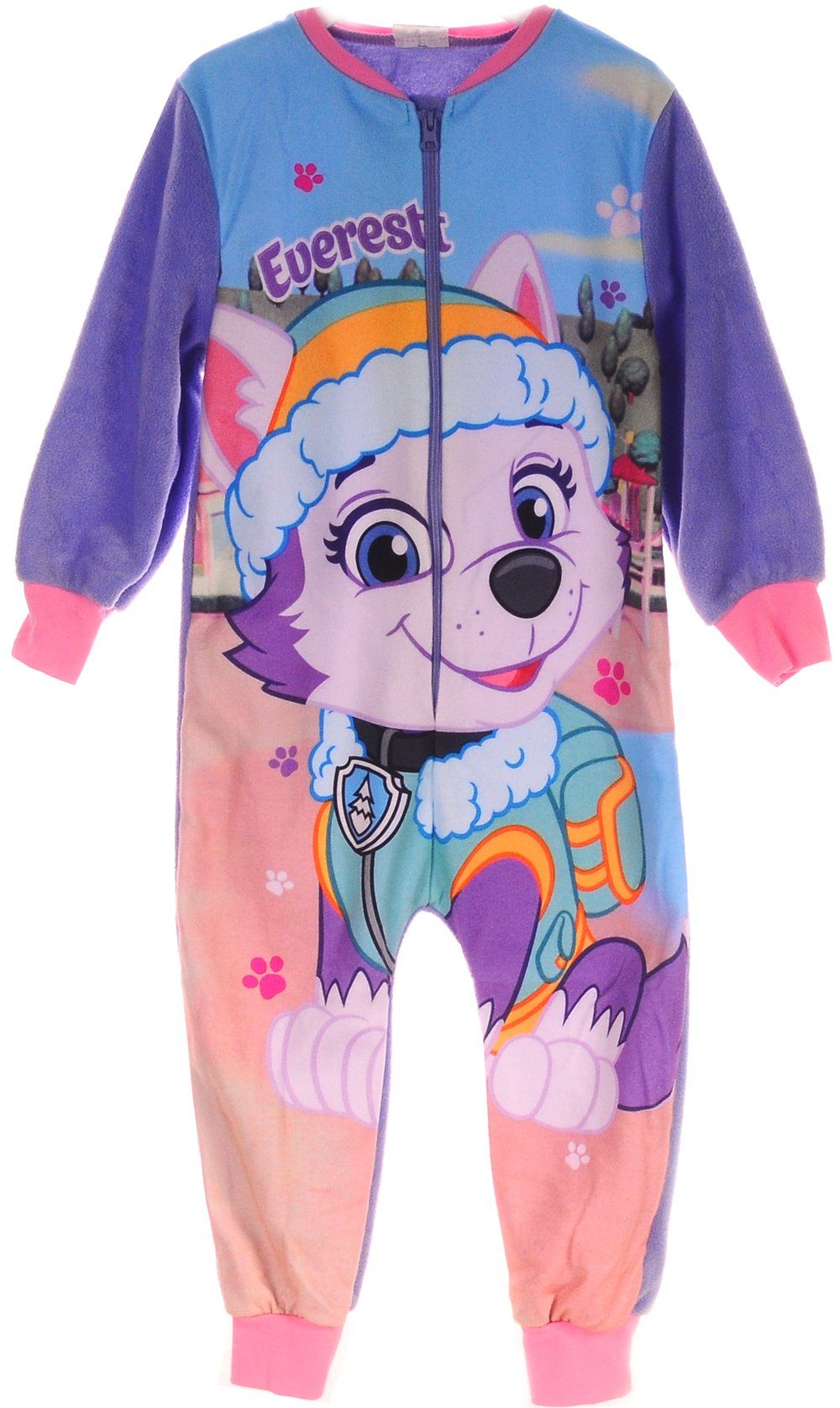 Fleeceoverall Schlafanzug Overall Einteiler Pyjama 80 86 92 98 104 110 116 für Babys und Kinder