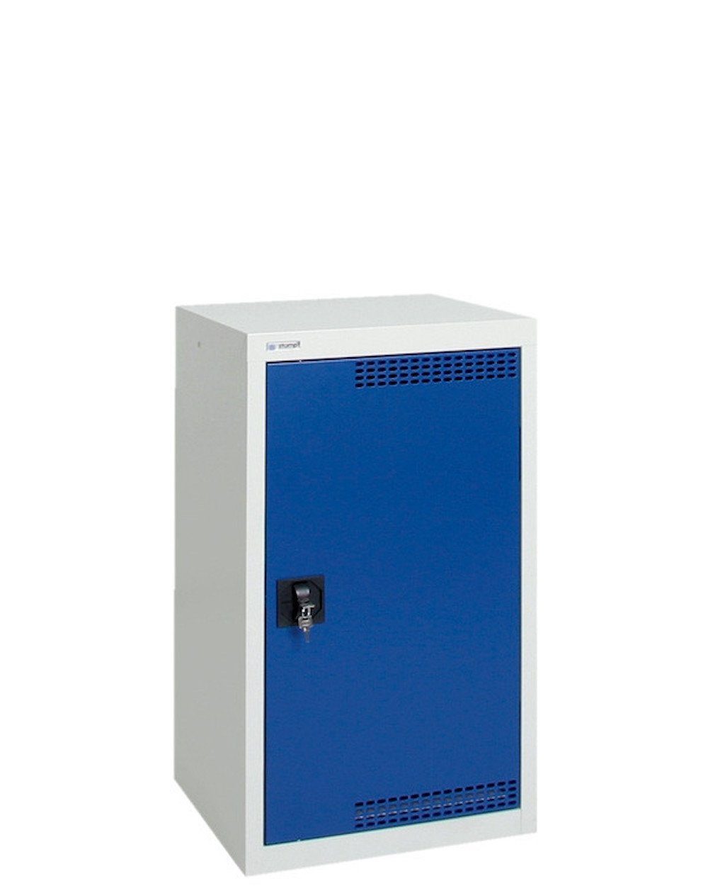 1 Gefahrstoffschrank Tür Auffangwannen Grau 2 10L PROREGAL® HxBxT Enzianblau Werkzeugschrank 90x50x50cm