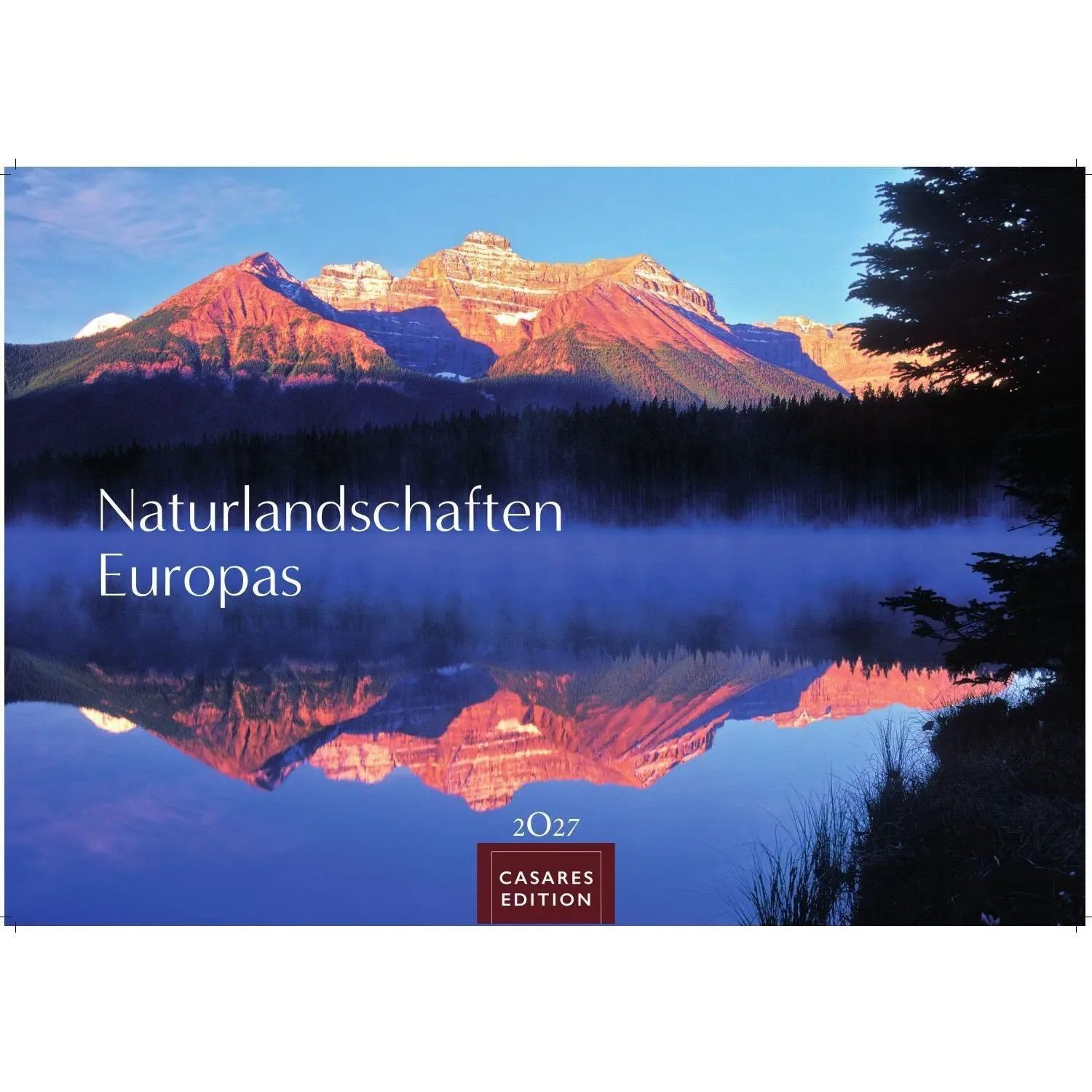 Wandkalender Naturlandschaften Europas Kalender 2027 - Wandkalender, ...