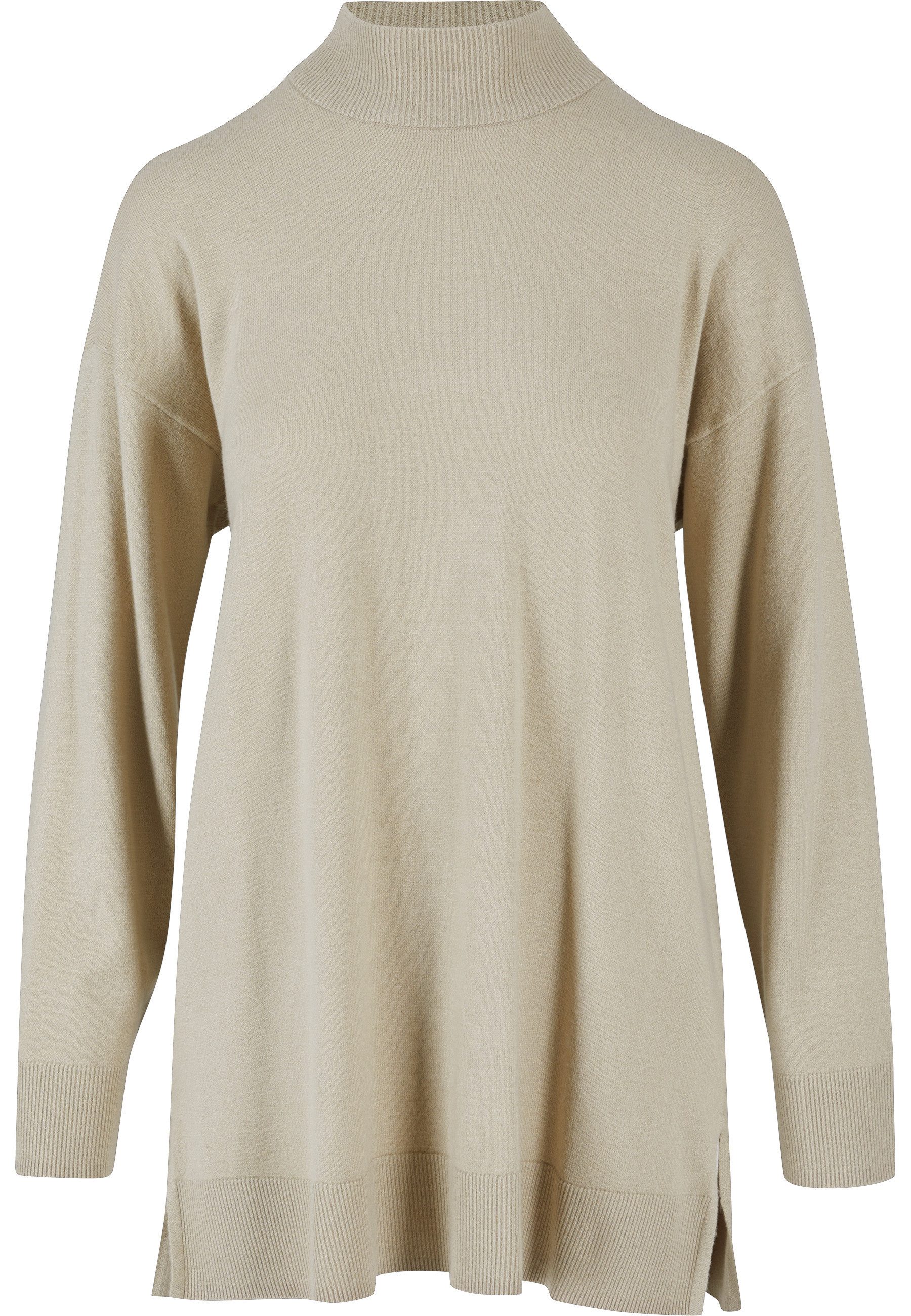 URBAN CLASSICS Rundhalspullover Urban Classics Damen Ladies Knitted Eco Viscose Sweater (1-tlg)