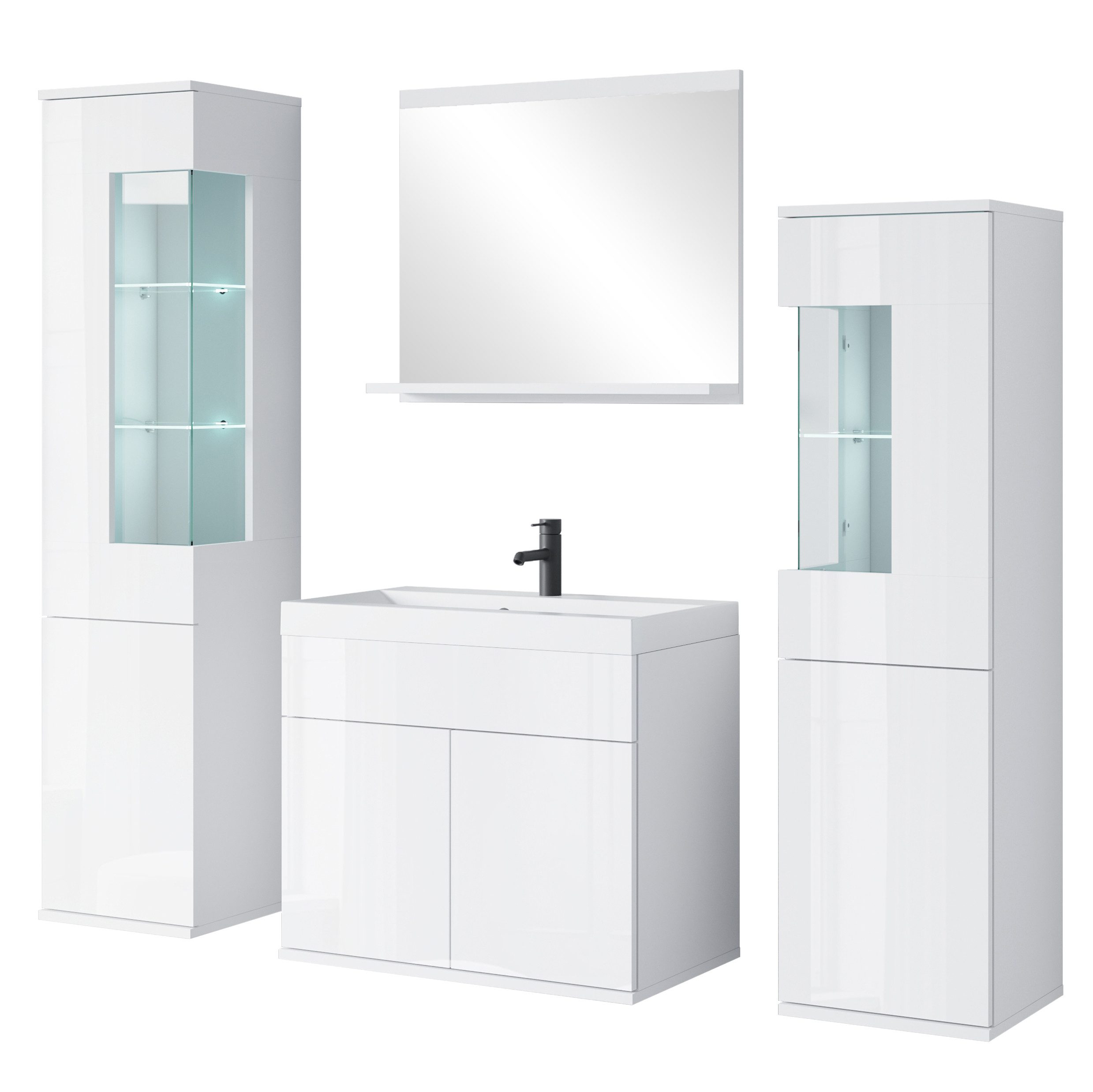 INOSIGN Badmöbel-Set Kenia, (Set, 5-St), Modernes Badmöbel-Set mit viel Sta günstig online kaufen