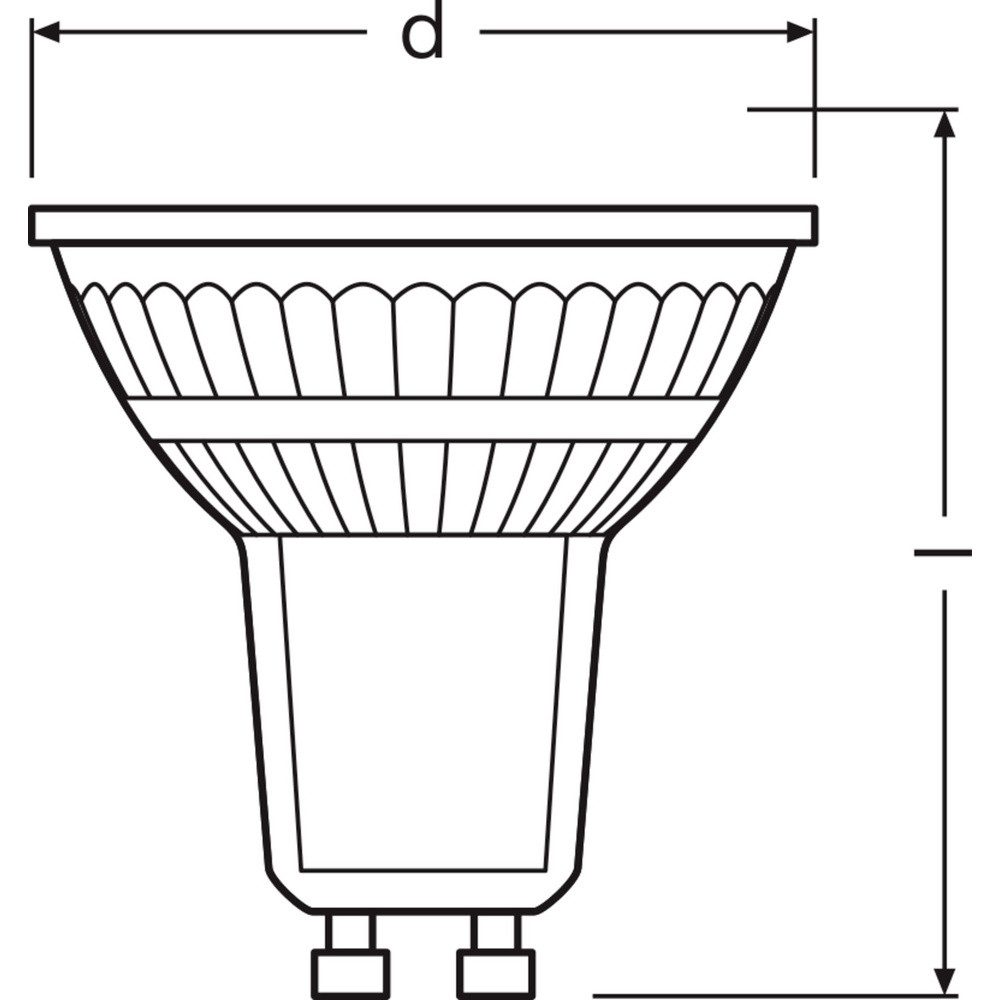 Osram LED-Leuchtmittel OSRAM HOMELIGHTING 4099854458507 LED-Reflektorlampe EEK E (A - G) GU10
