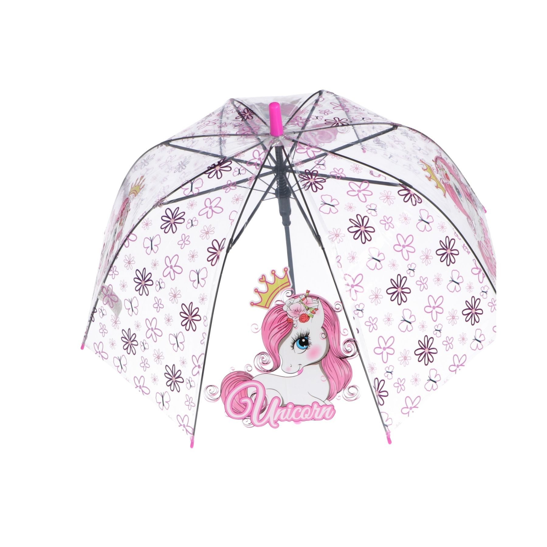 unicorn Stockregenschirm Regenschirm Stockschirm Ø 74 cm für magische Regenabenteuer