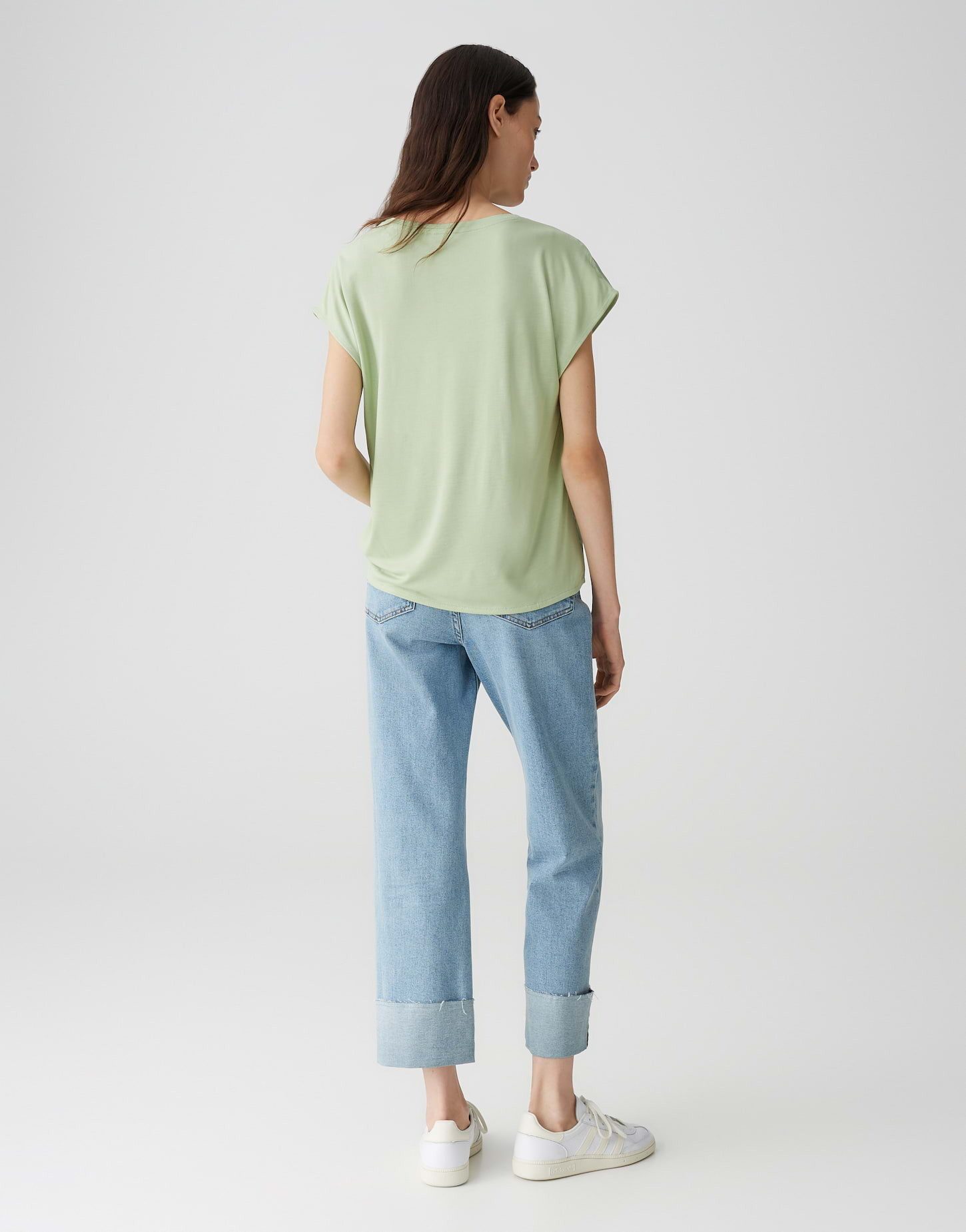 OPUS Print-Shirt SAMELIE PRINT Regular mit floraler Artwork