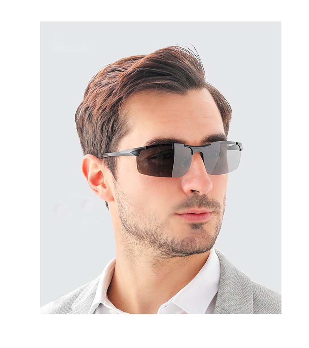 DAYUT Sonnenbrille Mode-Sonnenbrillen, polarisierte für (1-St) Männer Sonnenbrillen
