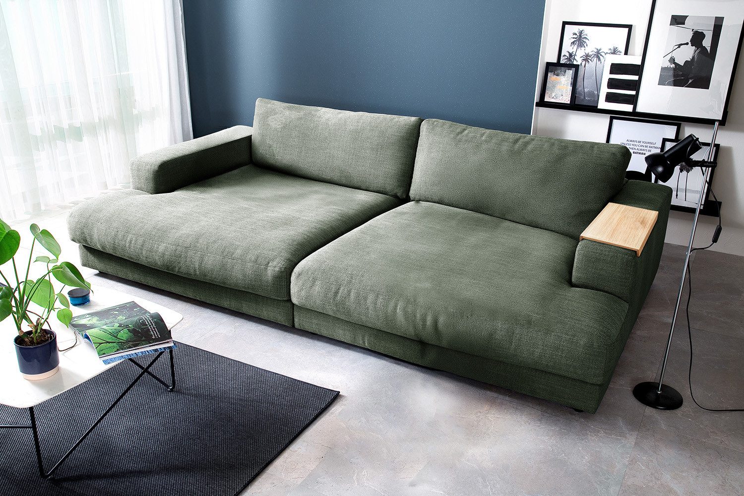 KAWOLA Big-Sofa MADELINE Riesen Stoffsofa - günstig online kaufen