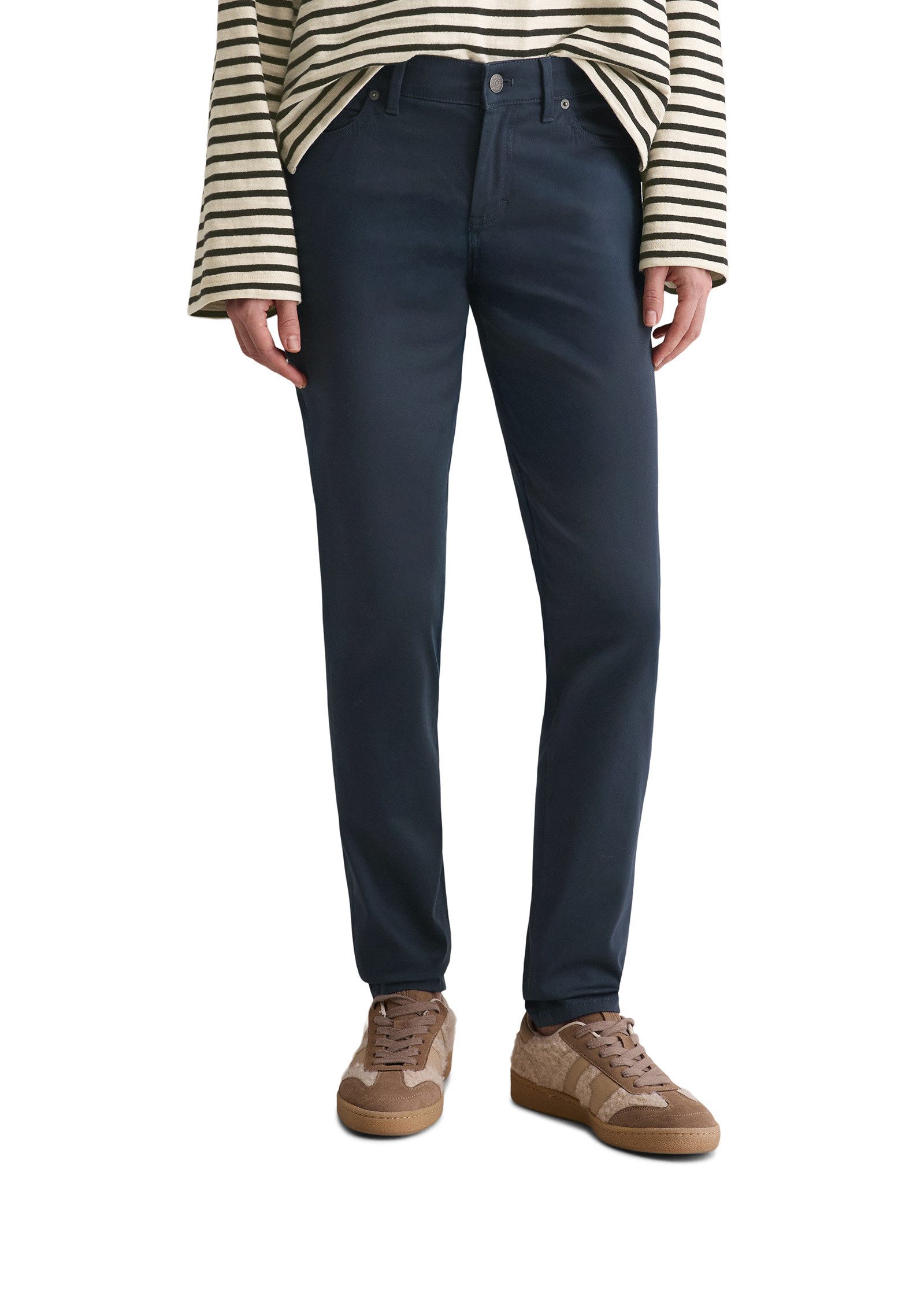 Marc O'Polo 5-Pocket-Hose aus Smooth Sateen Stretch günstig online kaufen