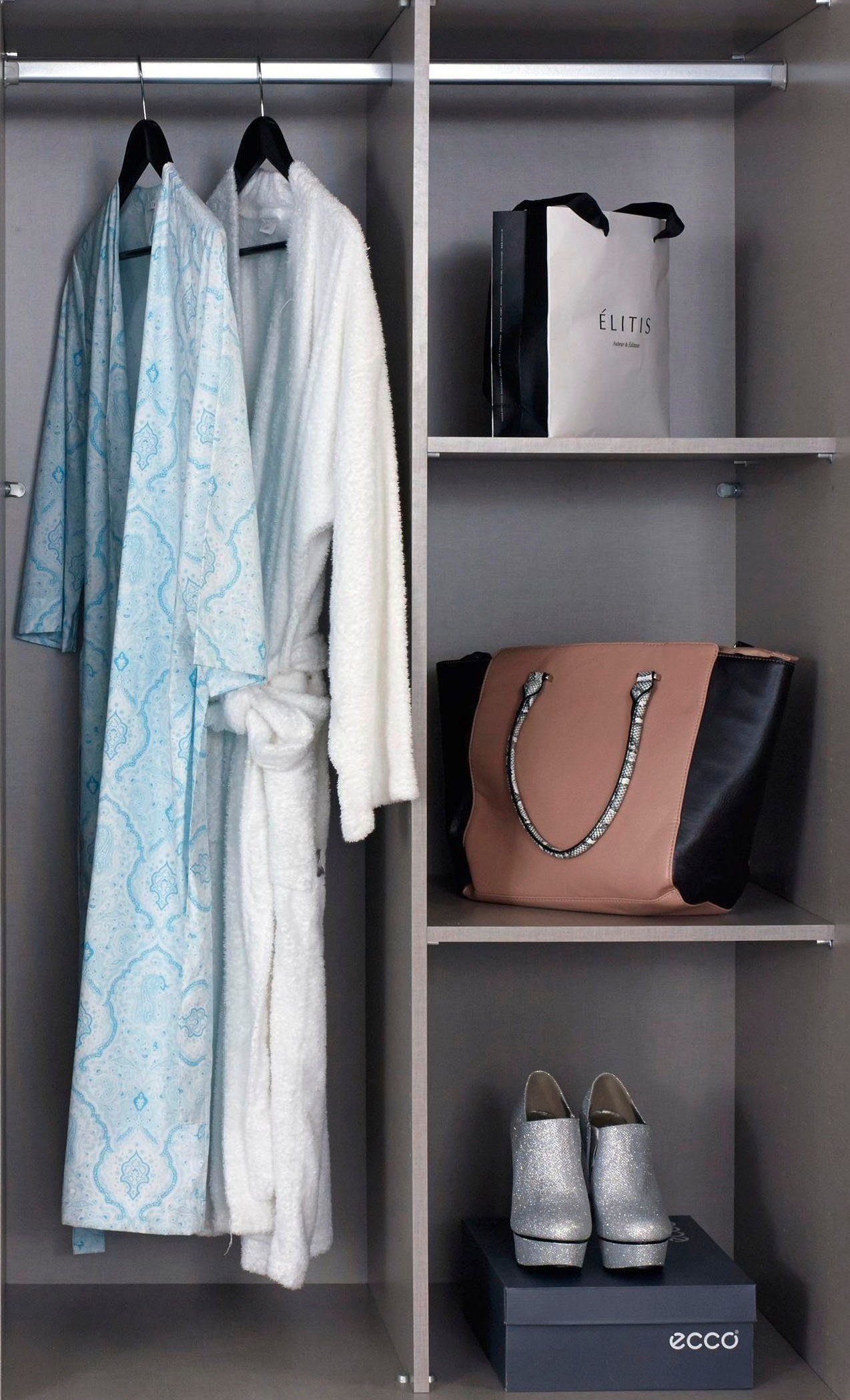 rauch Inneneinteilung Zubehör für Rauch-Schränke ORANGE/BLUE, mit 2 Einlegeböden, Breite 45 cm, Tiefe 45