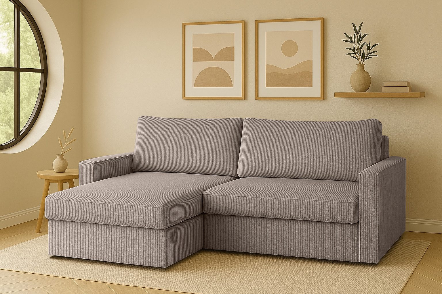 Kaiser Möbel Ecksofa mit Schlaffunktion und günstig online kaufen