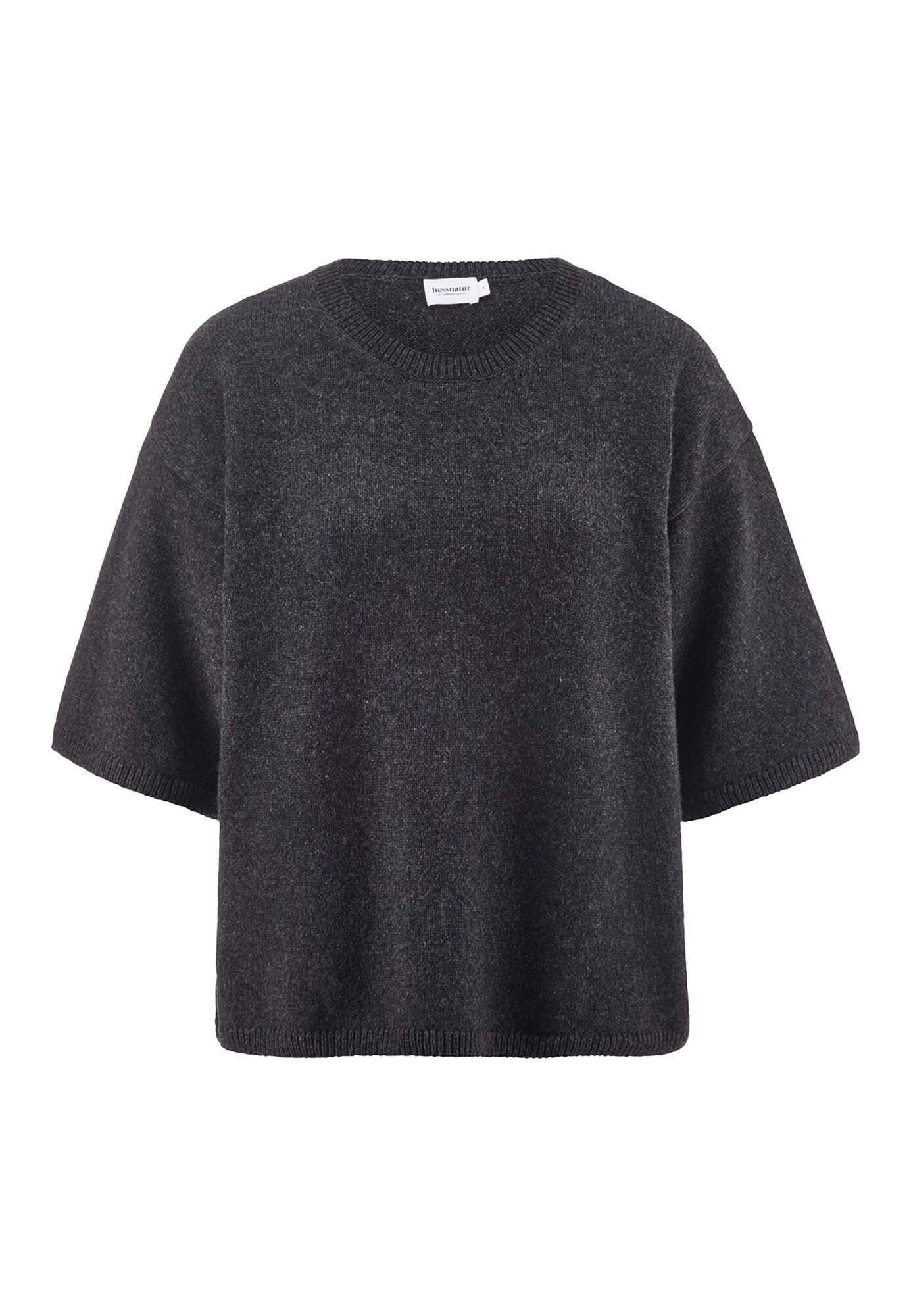 Hessnatur Strickpullover aus Bio-Merinowolle mit Bio-Baumwolle (1-tlg)