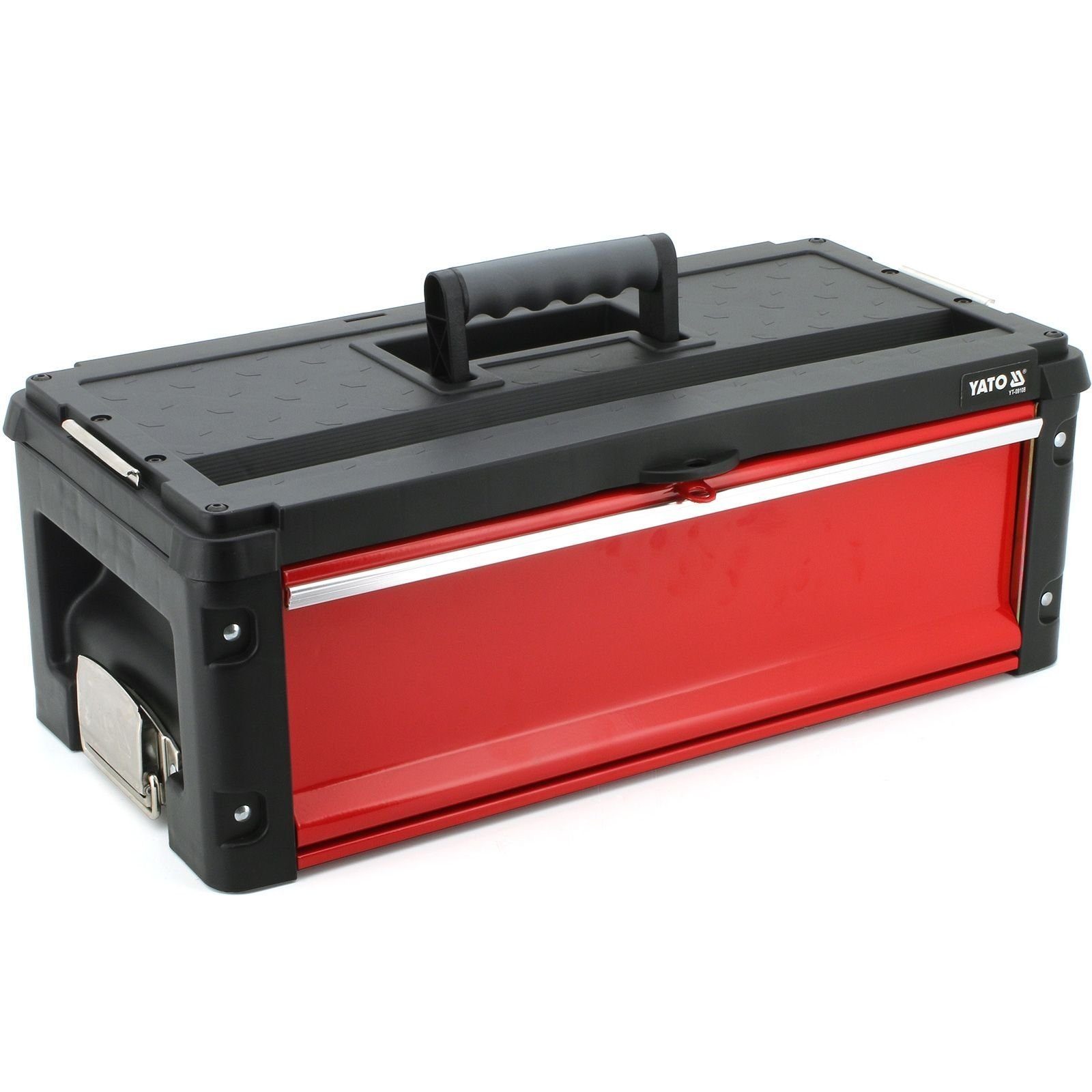 Yato Werkzeugkoffer Werkzeug-Kasten mit 1 Schublade YT-09108
