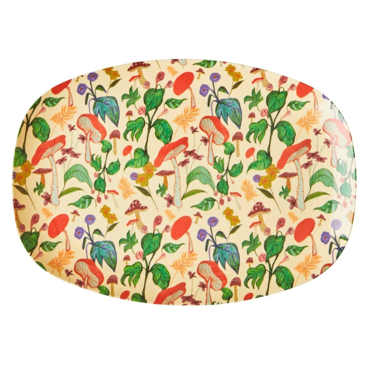 rice Teller Melamin Teller oval 30x22cm Snackteller Käseplatte