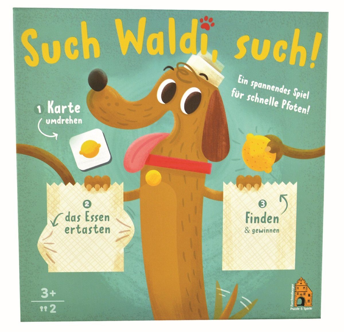 Forchtenberger Puzzle & Spiele Spiel Such Waldi, Such!