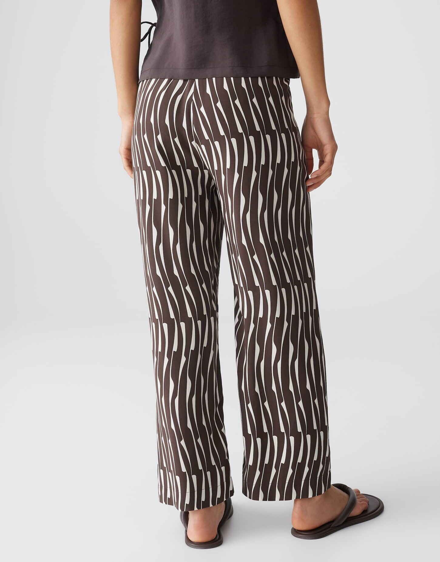 OPUS Stoffhose Marou bamboo Mit Eingrifftaschen für praktische Alltagslooks