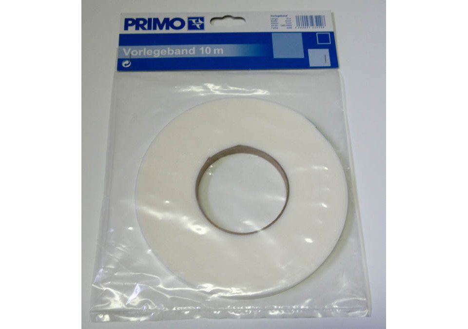 Türbodendichtung m, Primo mm 9 Vorlegeband 10 breit weiß