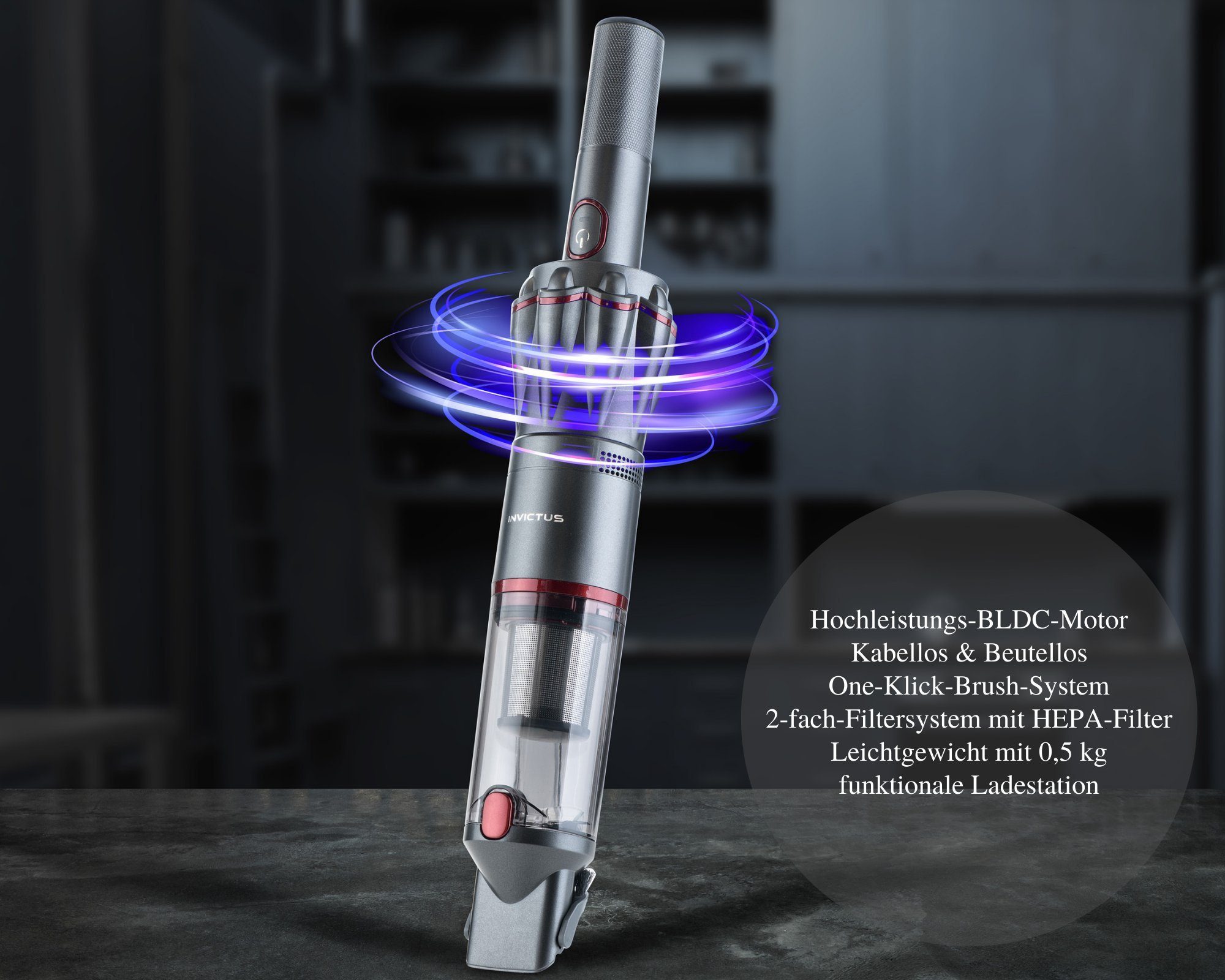 Genius Staubabsauger Invictus One 1.0 Akku günstig online kaufen