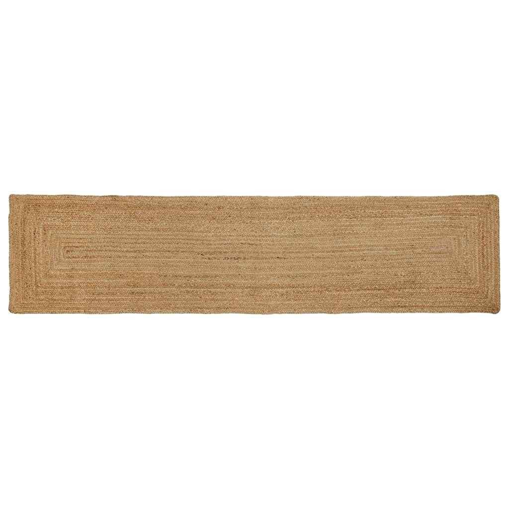 vidaXL Teppich Bereichsteppich Beige 60 x 250 cm Jute günstig online kaufen