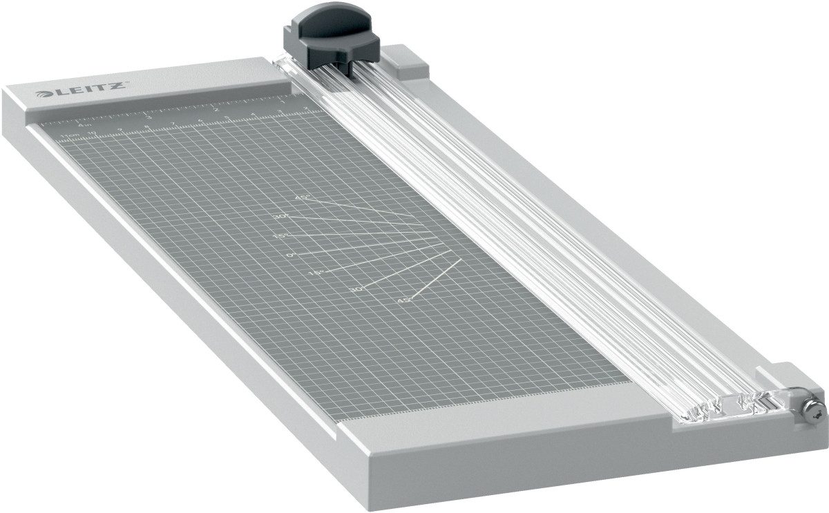 LEITZ Rollenschneidemaschine Rollenschneider Precision Home A4 8 Blatt anthrazit