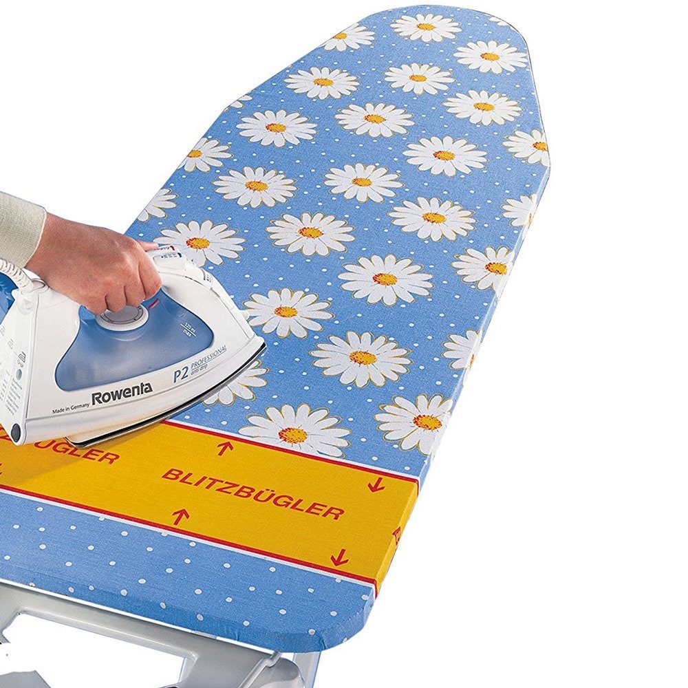 BNDX Bügelbrettbezug – 45,7 X 124,5 Cm, 4-lagig Gepolstert, Mit Elastischem Rand & Schnallen