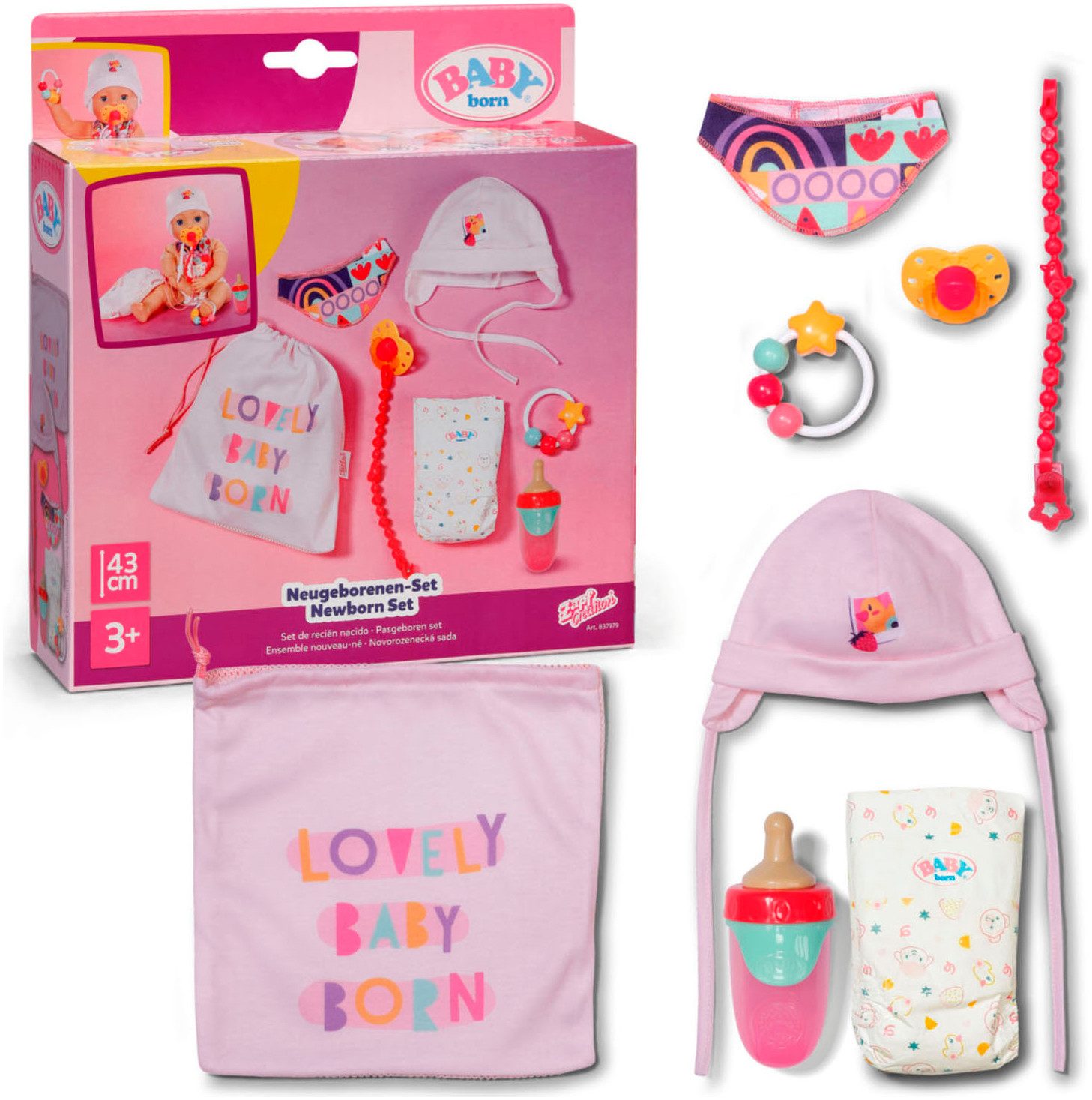 Baby Born Puppen Accessoires-Set Neugeborenen Set, (Set) günstig online kaufen