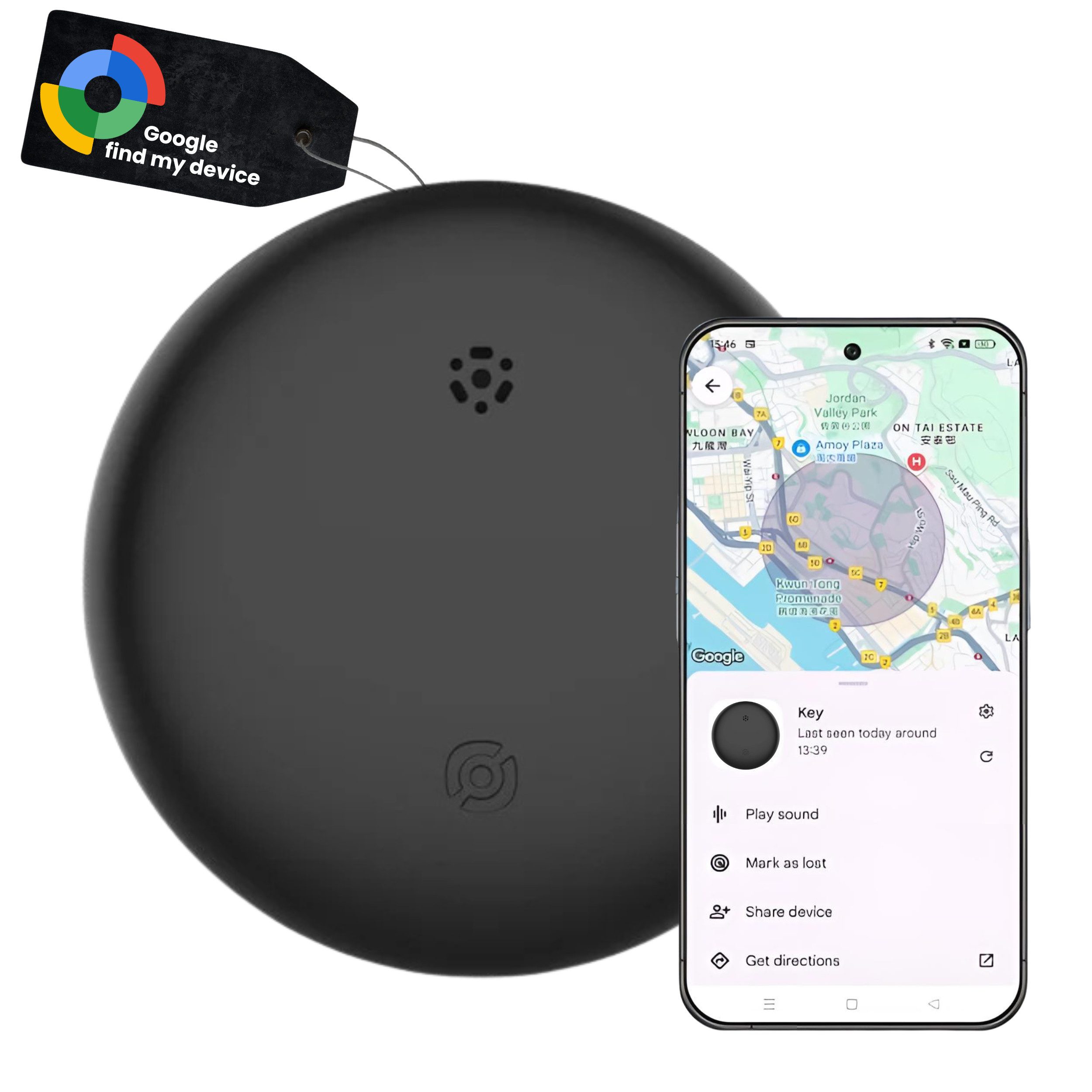 Android GPS Smart Tag AirTag alternative Google Mein Gerät Finden APP GPS-Tracker