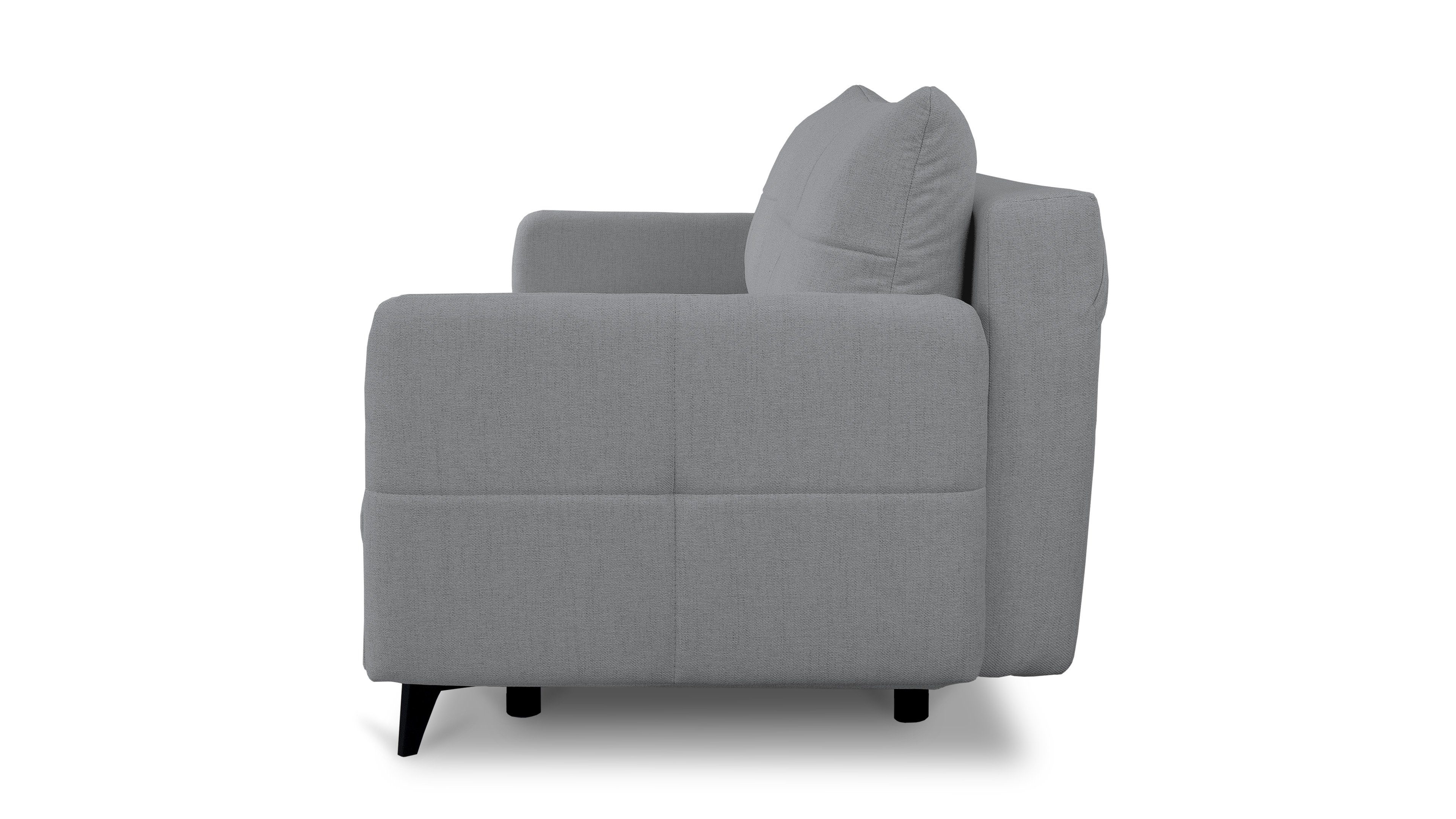 3-Sitzer Sofa Modernes mit Siblo Sofa Bettkasten, Schlaffunktion Neve 85 Liris, mit