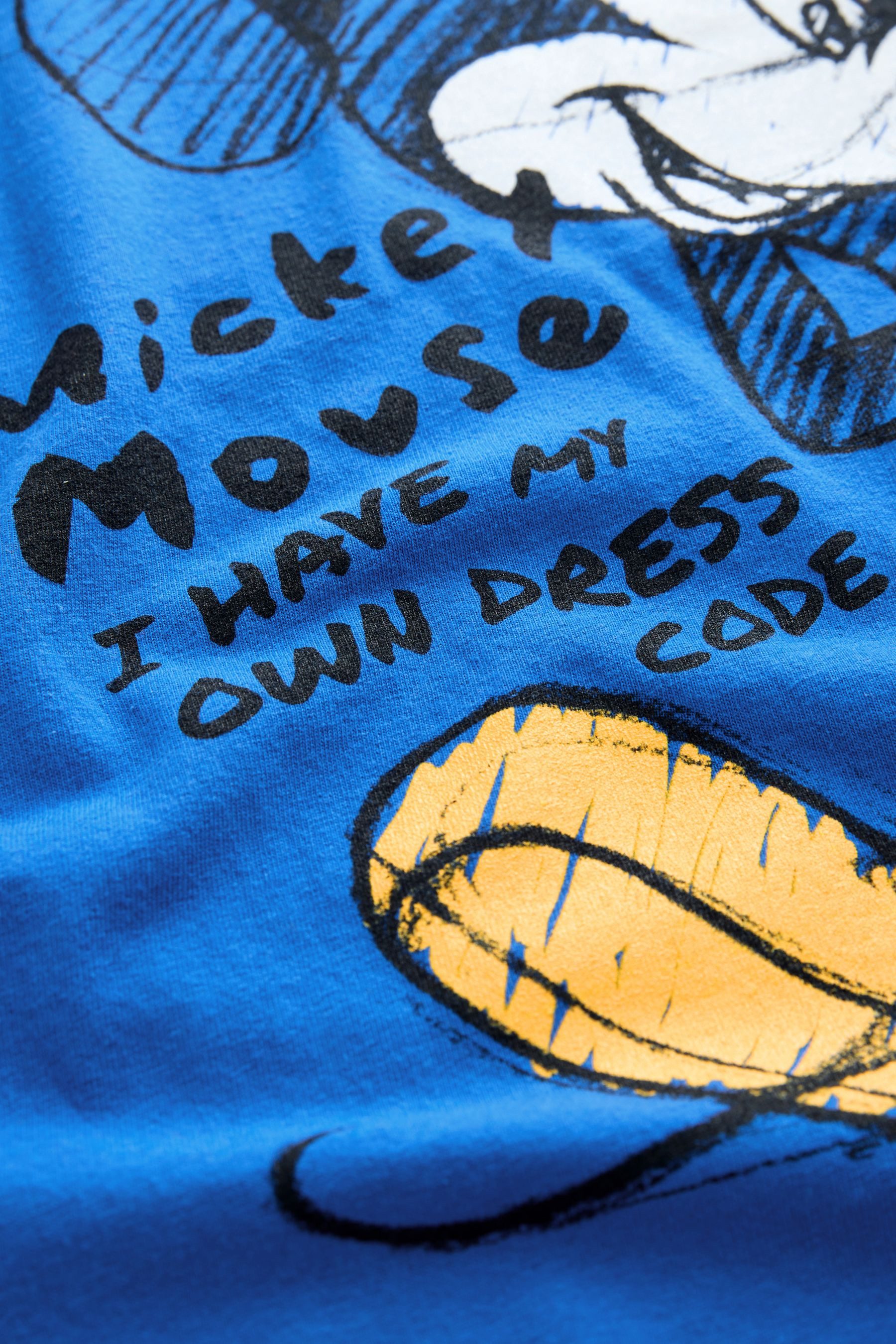 Next T-Shirt Lizenziertes Mickey Mouse T-Shirt mit Grafik-Print (1-tlg) günstig online kaufen