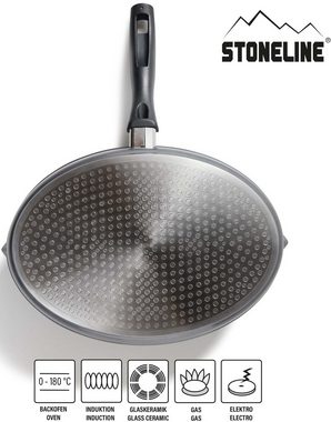 STONELINE Fischpfanne XXL, Aluminiumguss, auch ideal für Schnitzel, Induktion