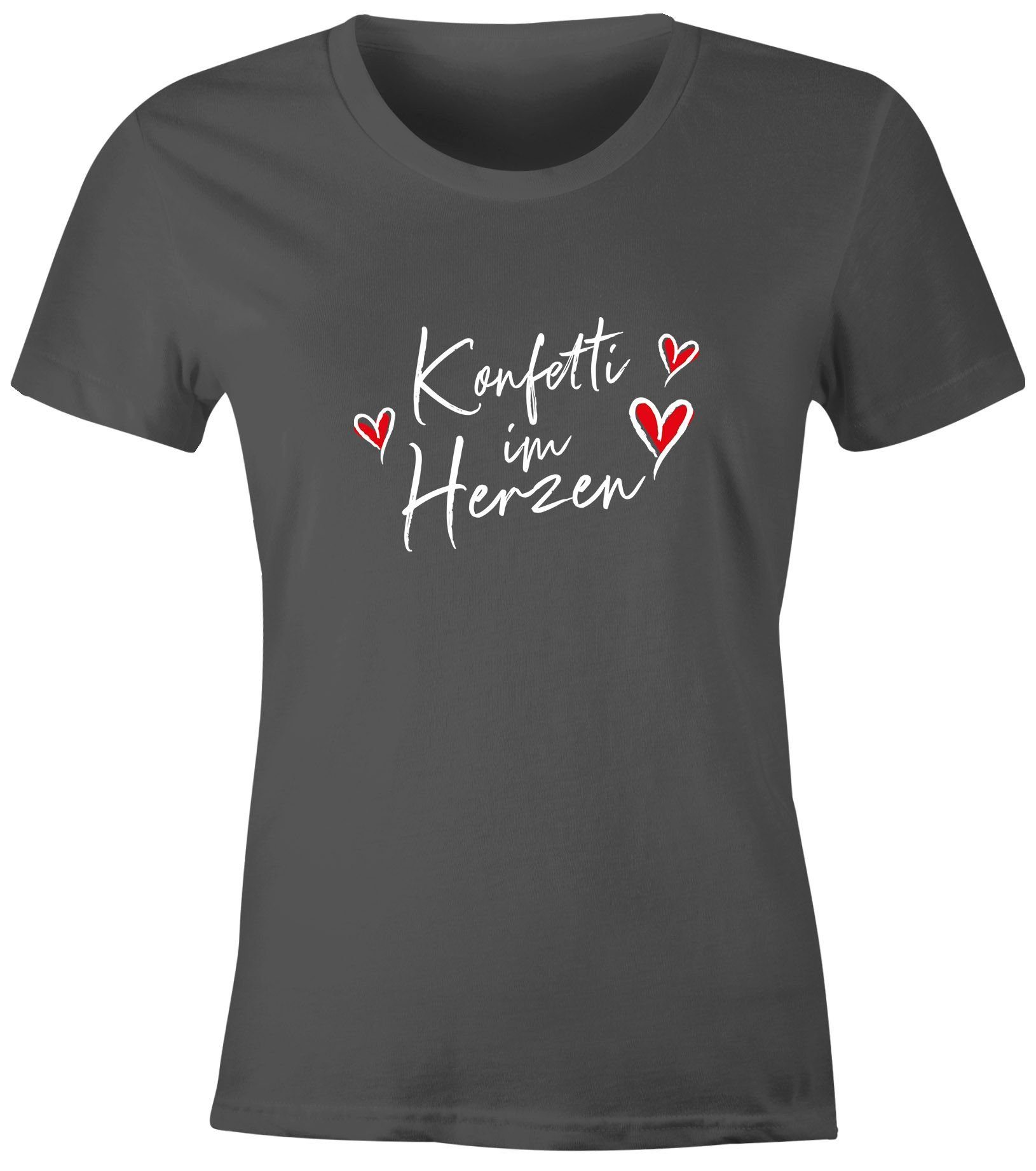 MoonWorks Print-Shirt Damen T-Shirt Fasching Karneval günstig online kaufen