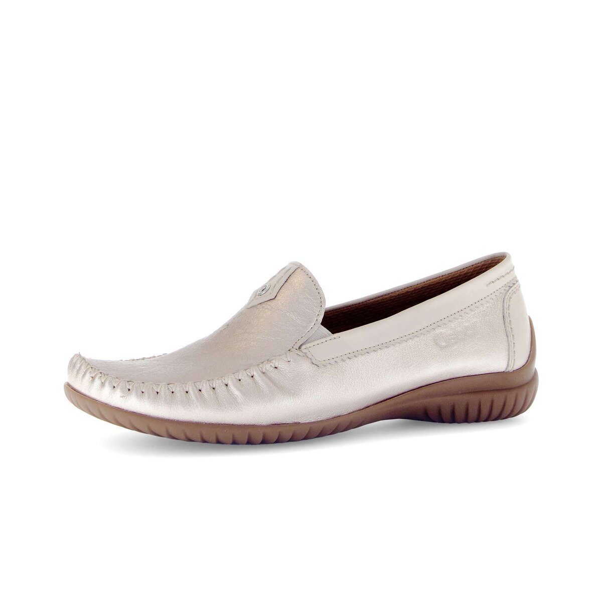 Gabor Mokassin Materialmix Leder Mokassin