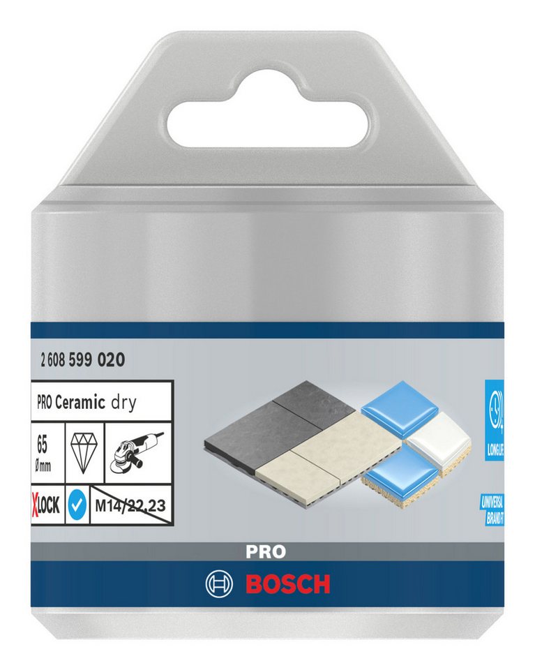 Thumbnail - BOSCH Diamanttrockenbohrer Pro Core Cutter dry, Ø 65 mm, X-Lock, 65 x 35 mm