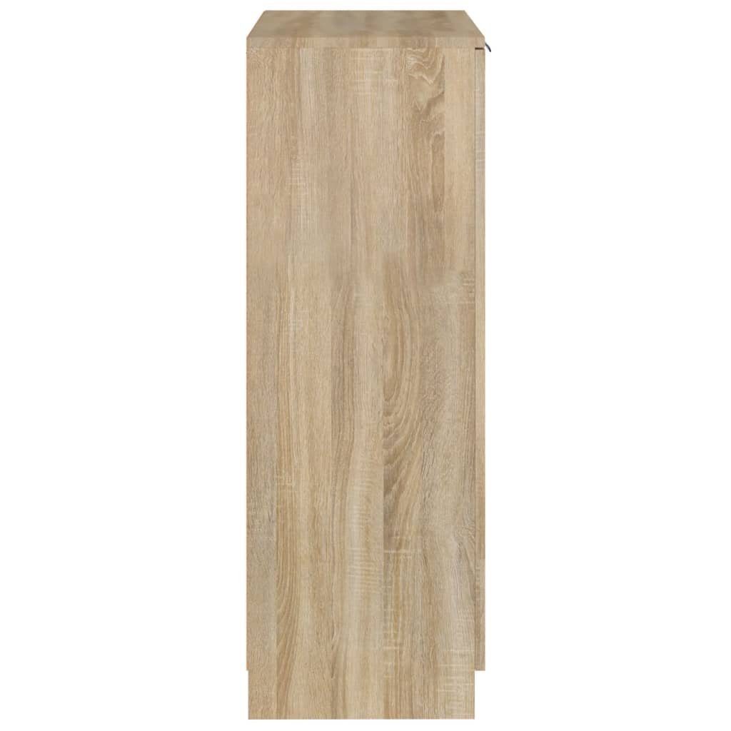 59x35x100 Schuhschrank cm furnicato Sonoma-Eiche Holzwerkstoff