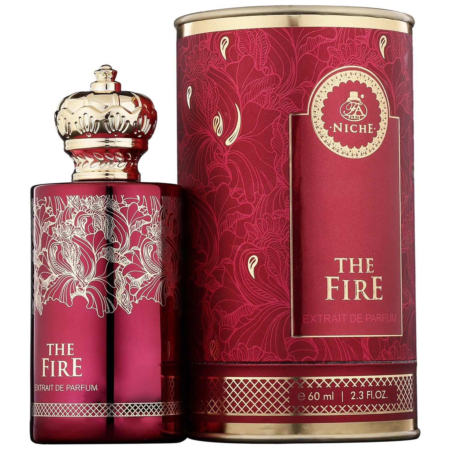 French Avenue Eau de Parfum The Fire, Glasflakon, Parfüm EDP, Unisex Duft