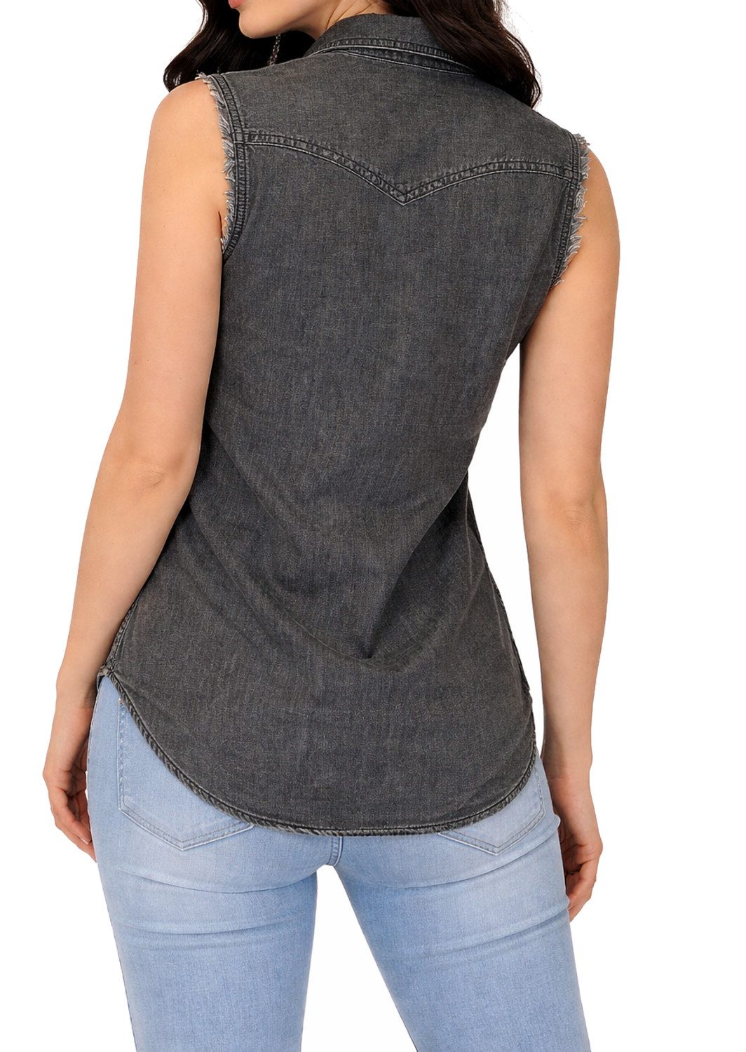 Diesel Jeansbluse Diesel DE-Sovita Shirt Damen Jeanshemd