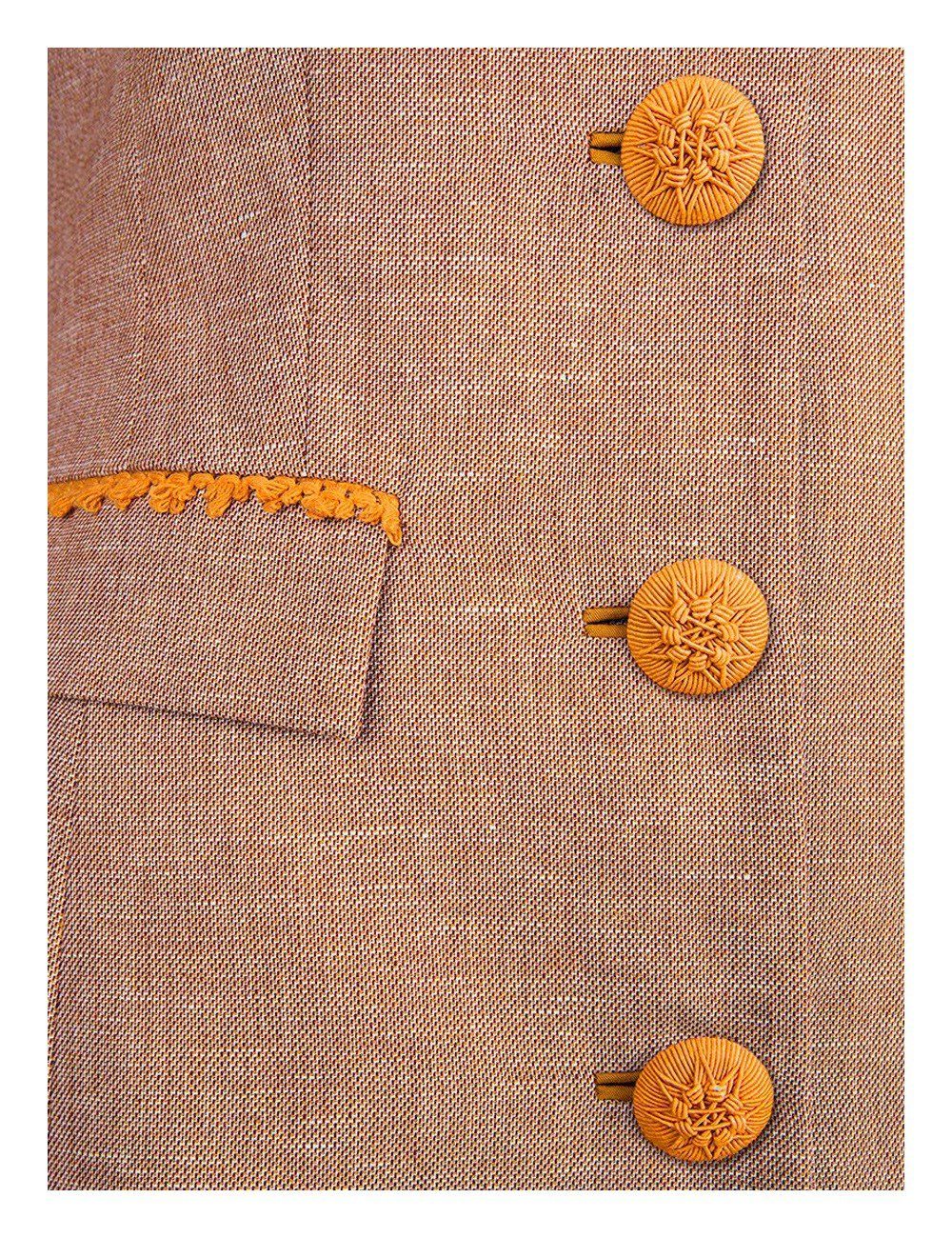 Brigitte von Boch Kurzblazer Landau Gehrock